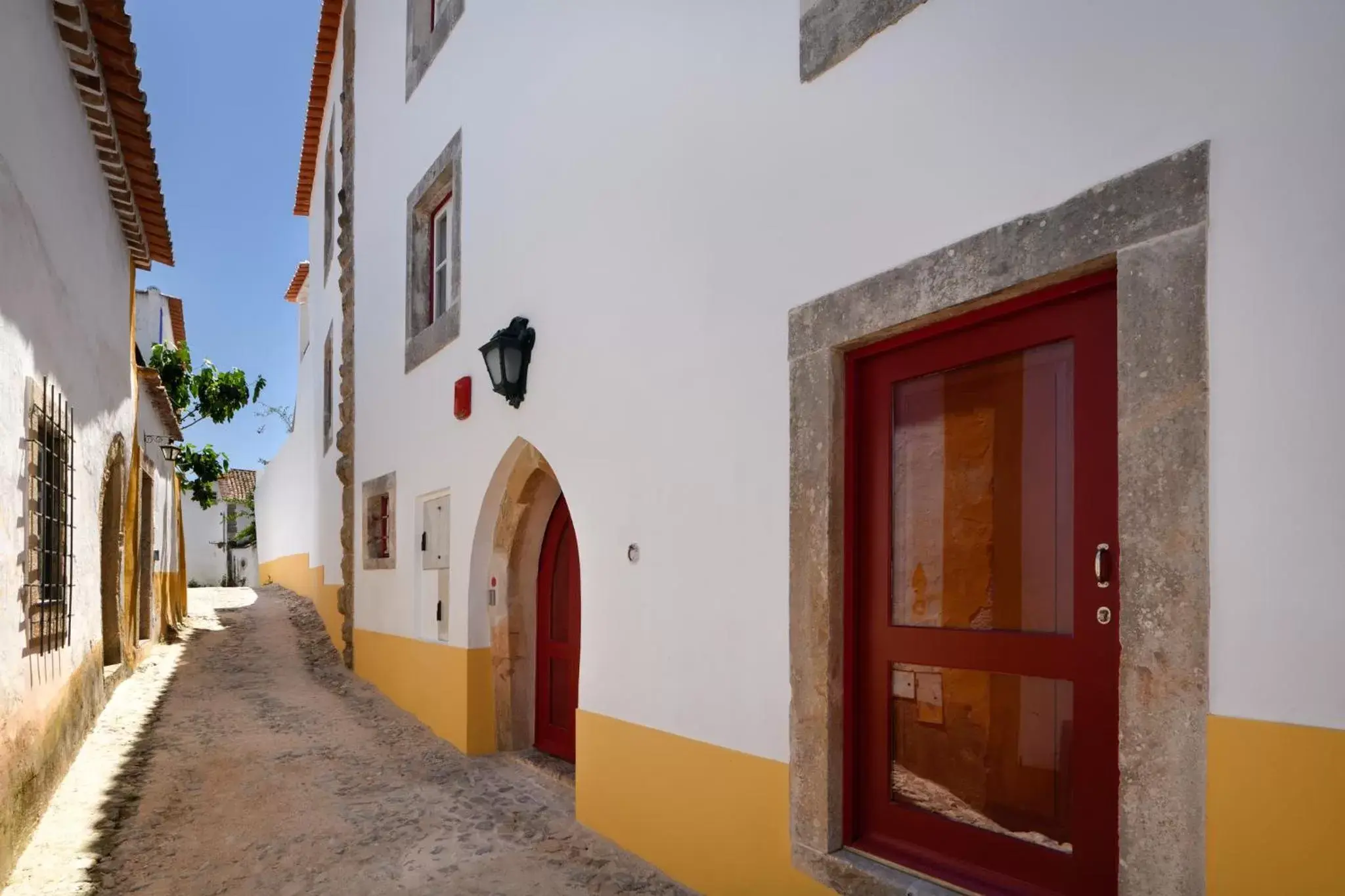 Facade/entrance in Casa Lidador - Obidos