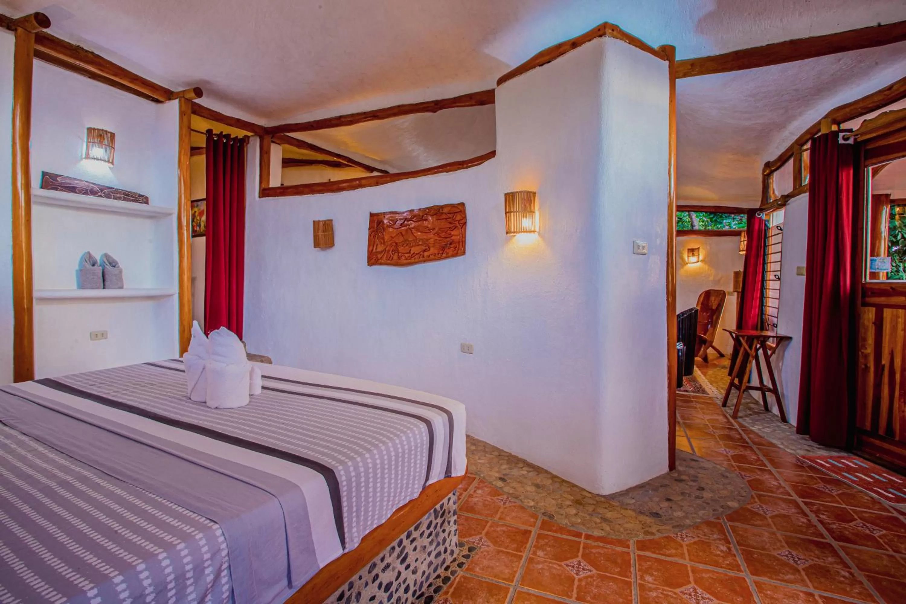 Bedroom, Bed in Atremaru Jungle Retreat