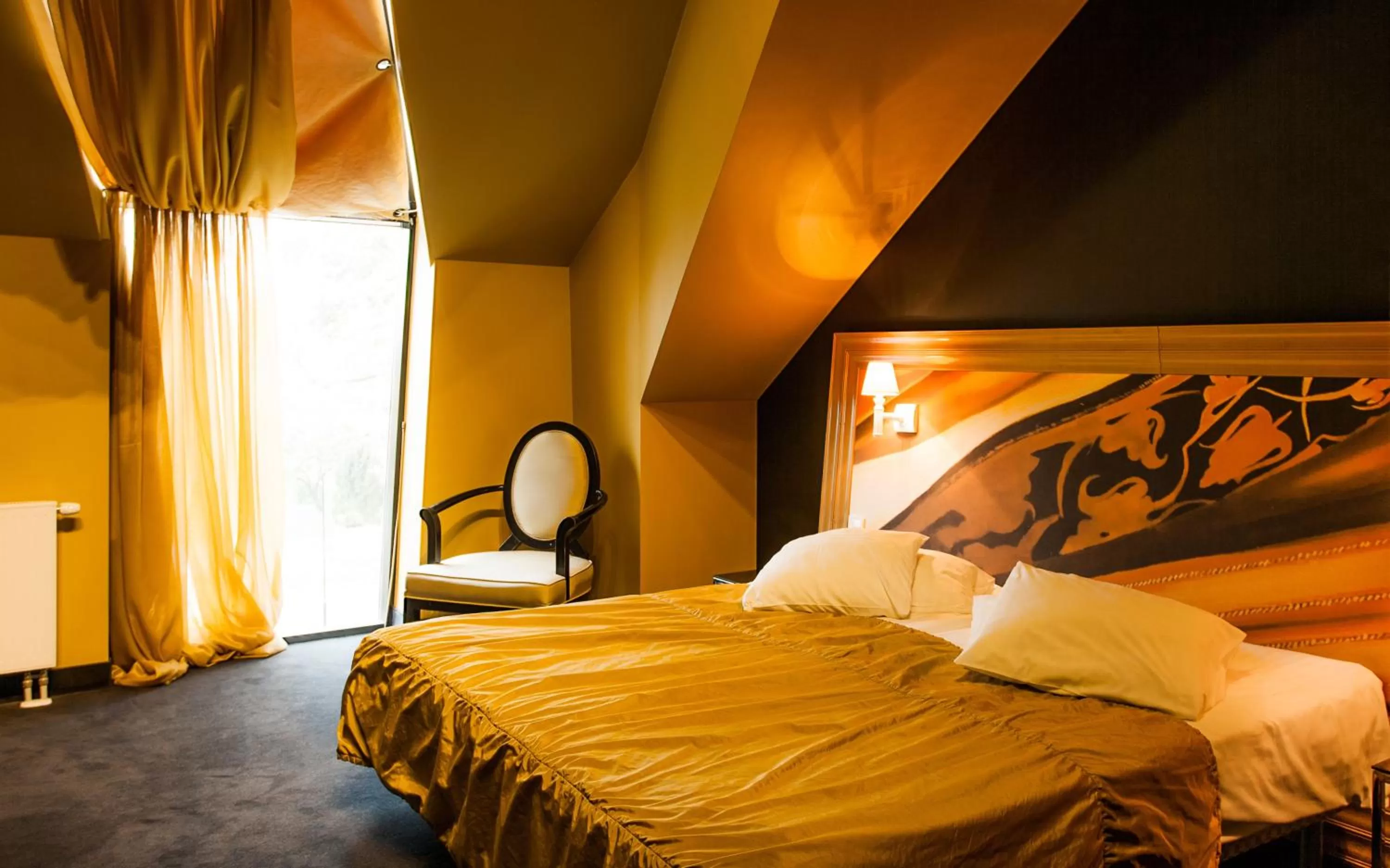 Bed in Arensburg Boutique Hotel & Spa