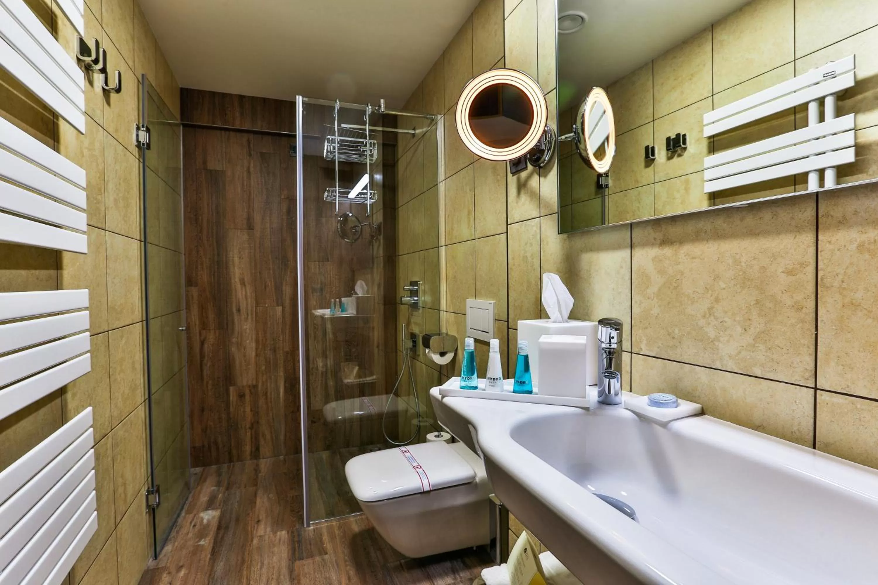 Shower in Hotel Zeta