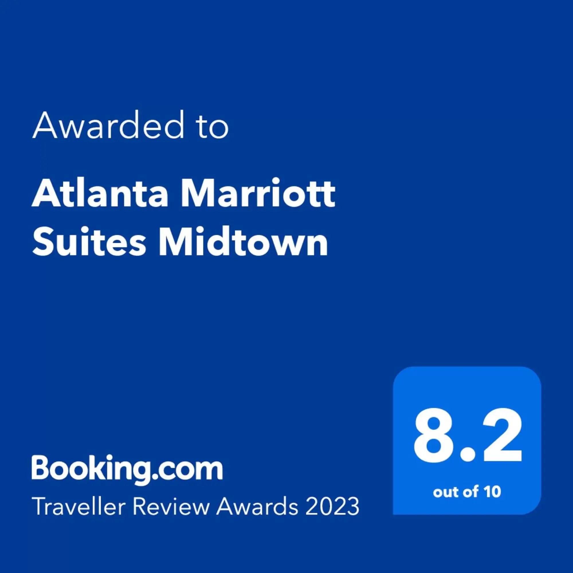 Certificate/Award, Logo/Certificate/Sign/Award in Atlanta Marriott Suites Midtown