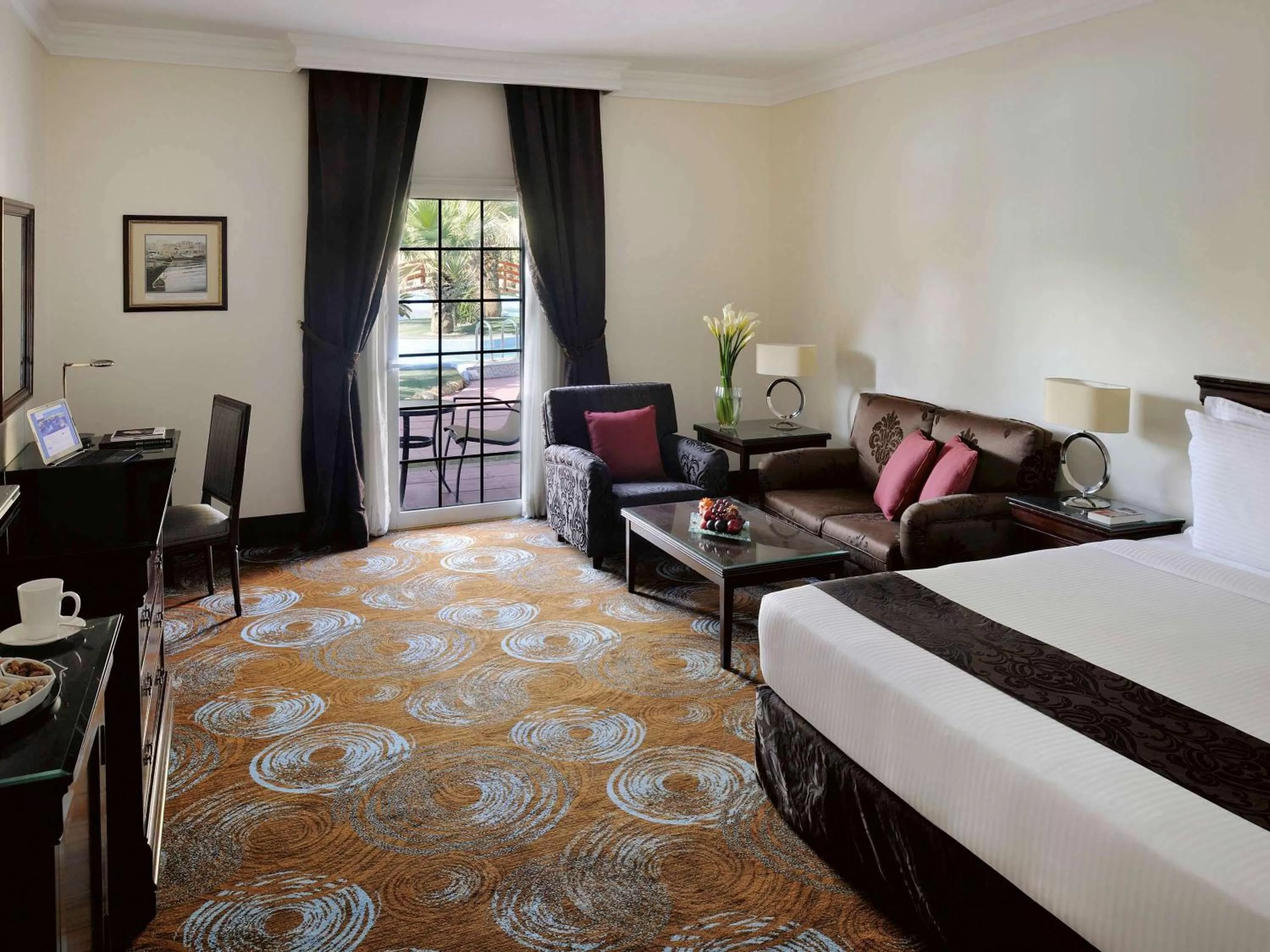 Photo of the whole room, Bed in Mövenpick Hotel Kuwait