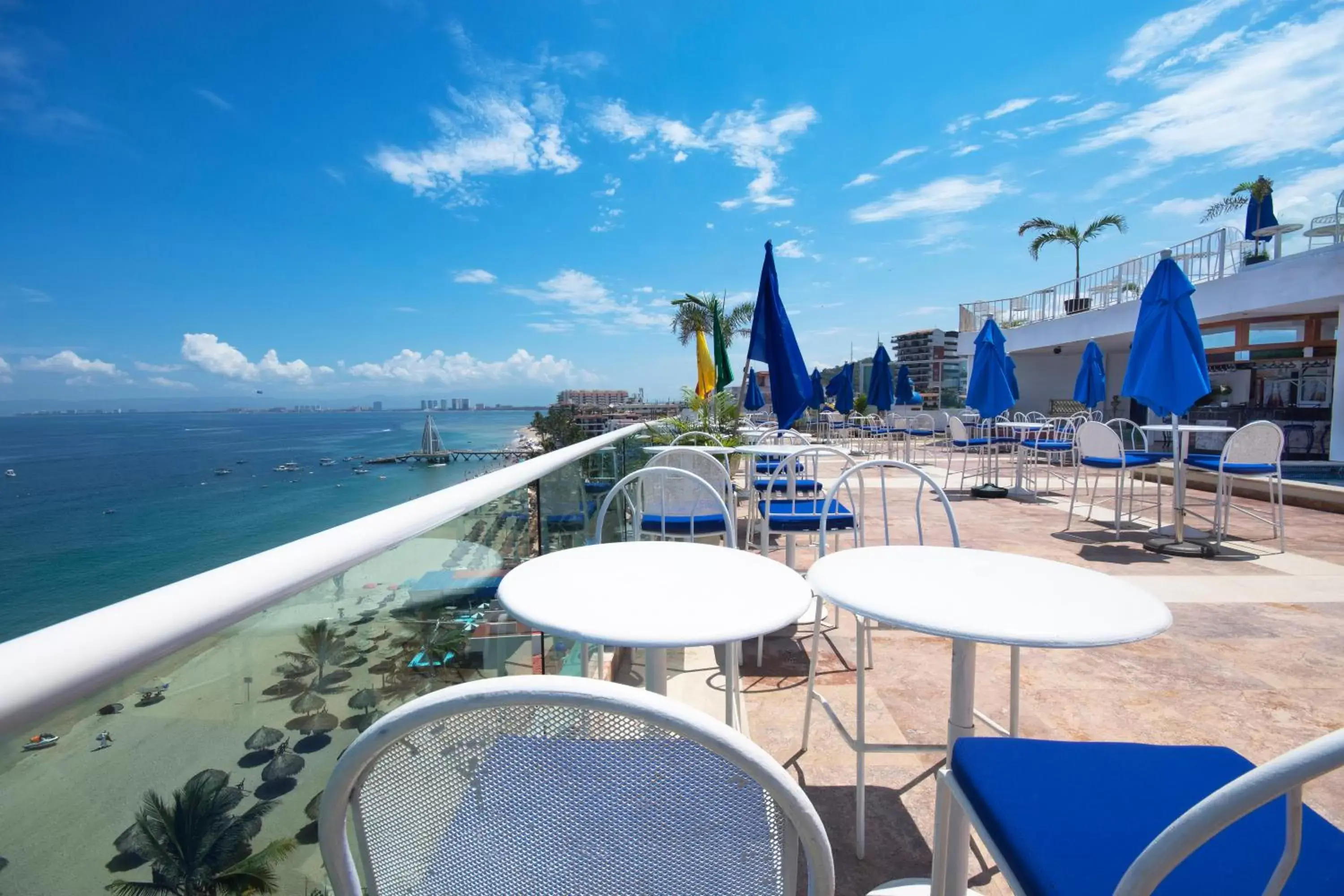 Balcony/Terrace in Blue Chairs Resort by the Sea - Adults Only