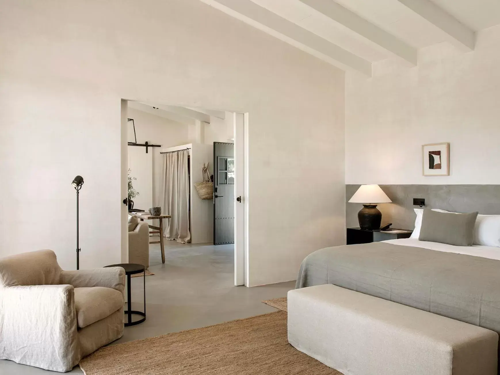 Bed in Finca Serena Mallorca, Small Luxury Hotels