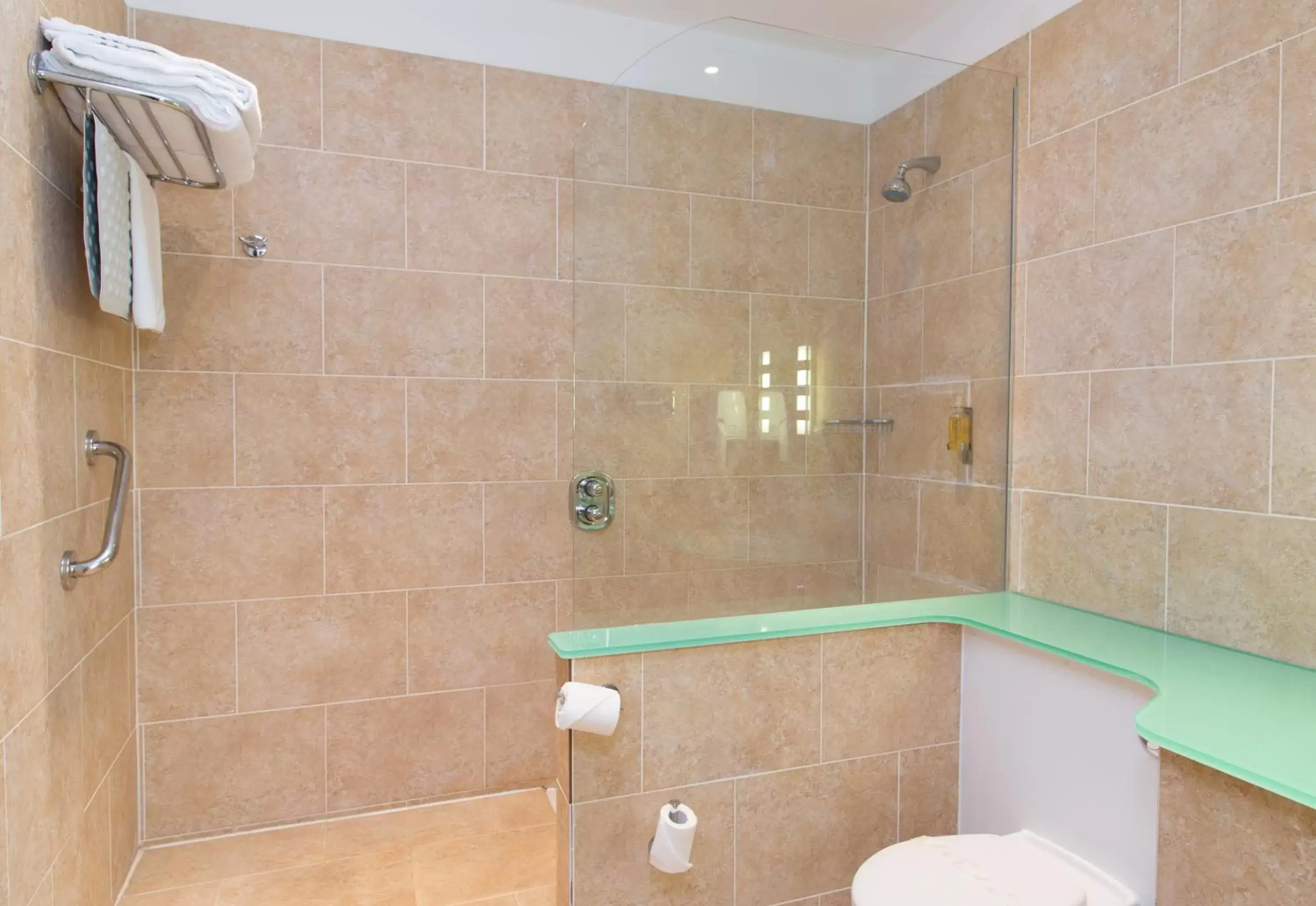 Shower, Bathroom in Prom Hotel