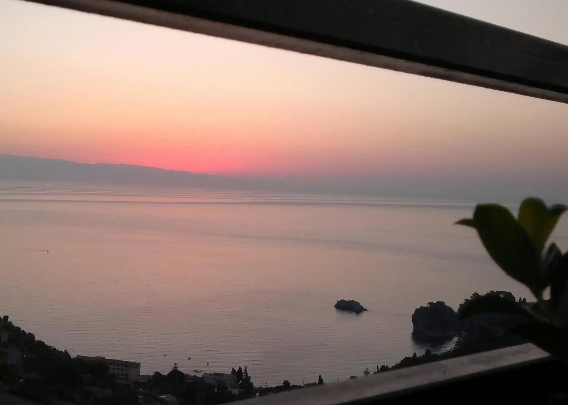 Natural landscape, Sunrise/Sunset in B&B La Terrazza Sul Mare Taormina