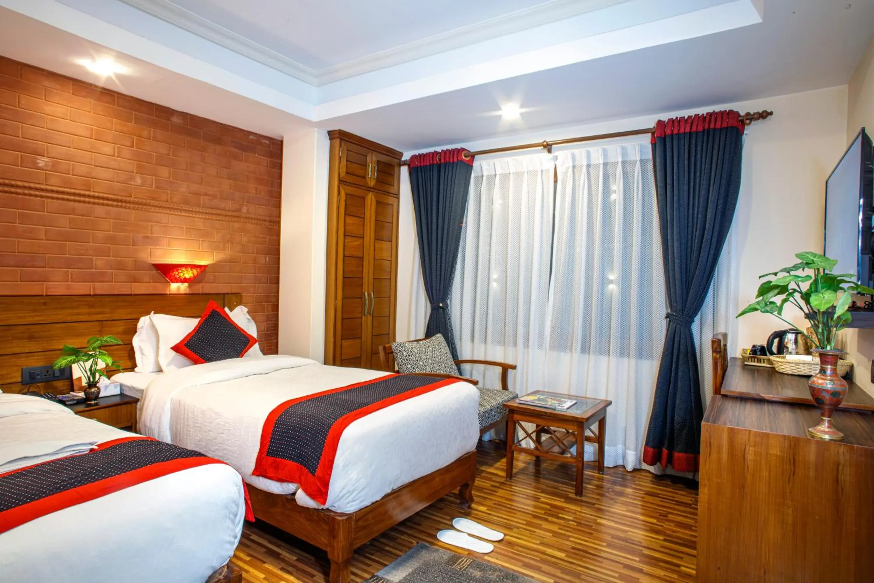 Bedroom, Bed in Taleju Boutique Hotel