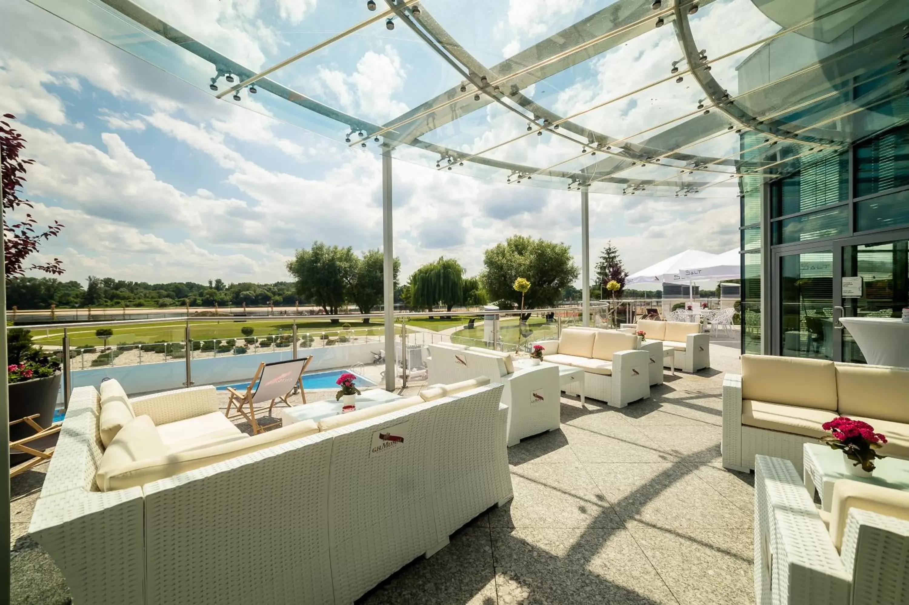 Balcony/Terrace in Copernicus Toruń Hotel