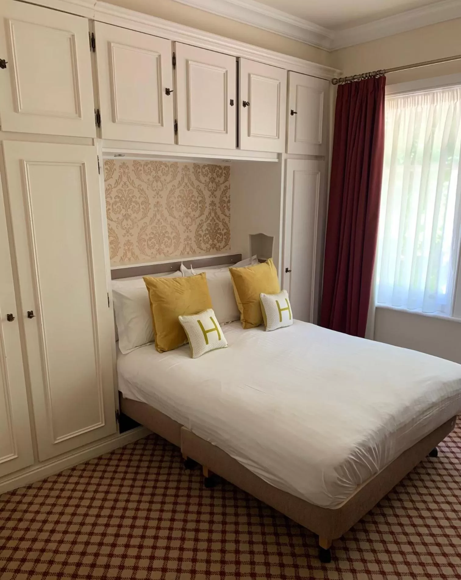 Bed in Haley's Hotel