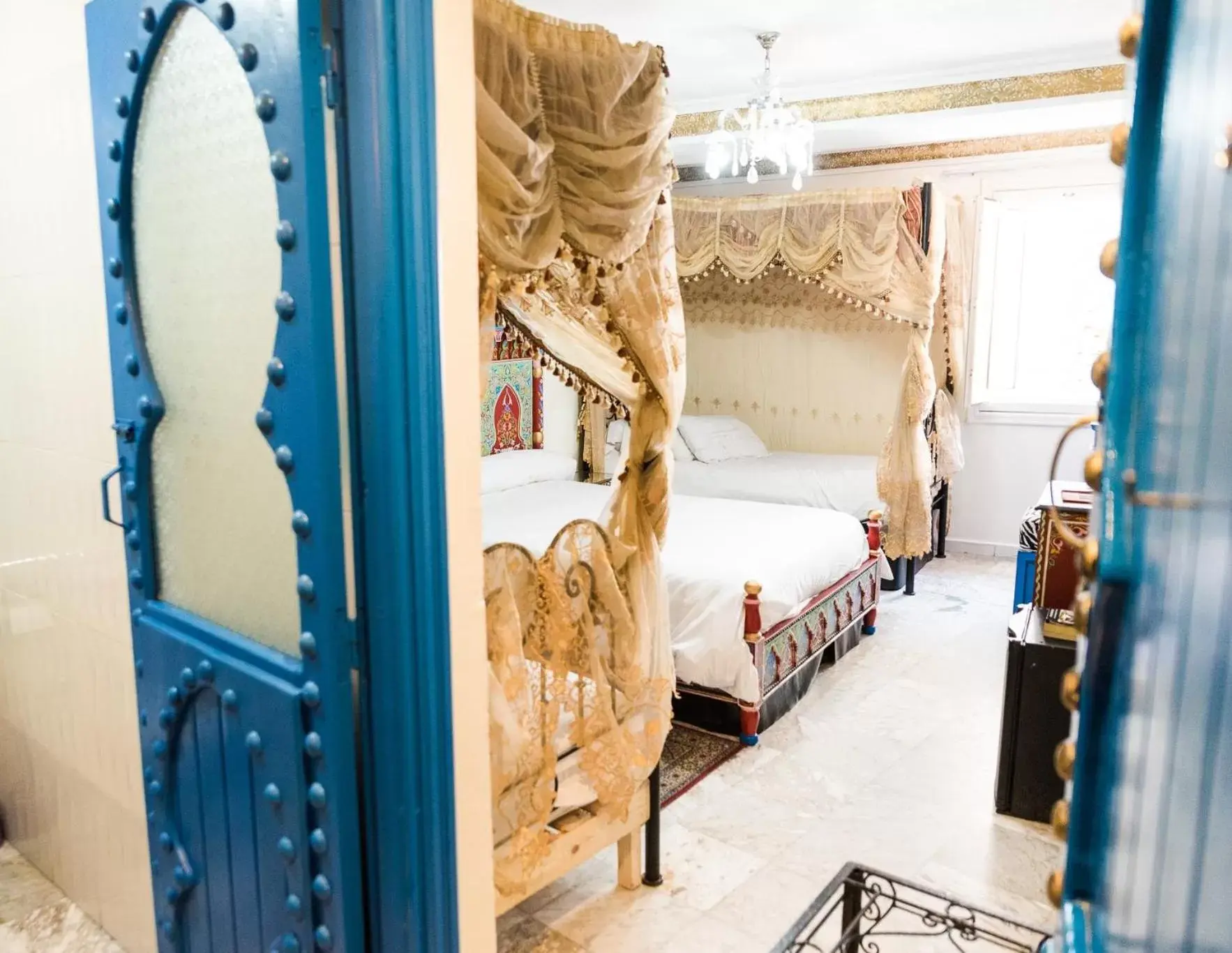 Bedroom in Hotel Moroccan House