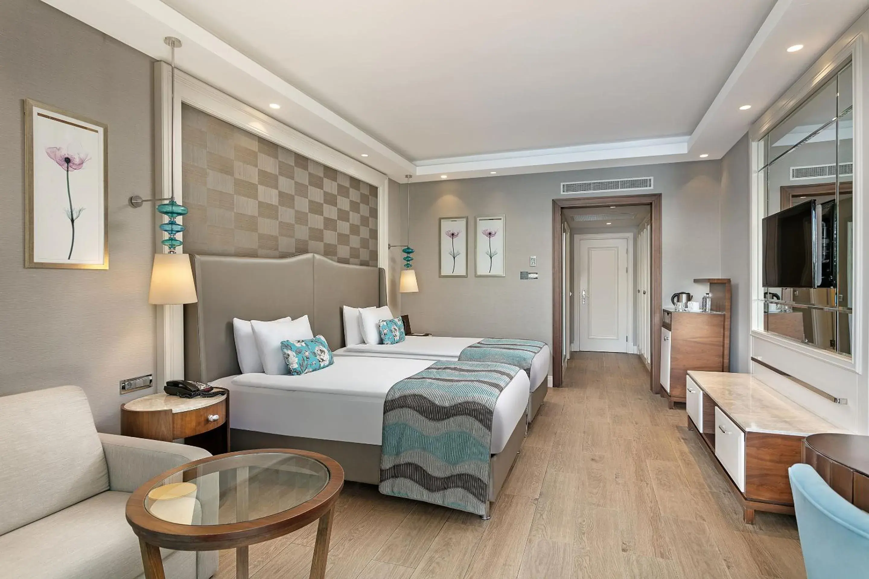 Bedroom, Bed in Titanic Deluxe Belek