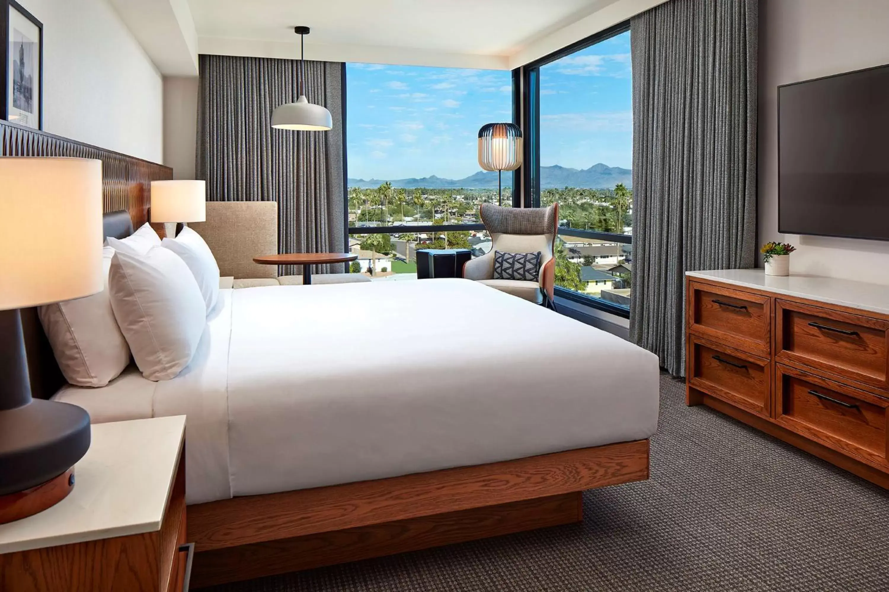 Bed in Senna House Hotel Scottsdale, Curio Collection By Hilton