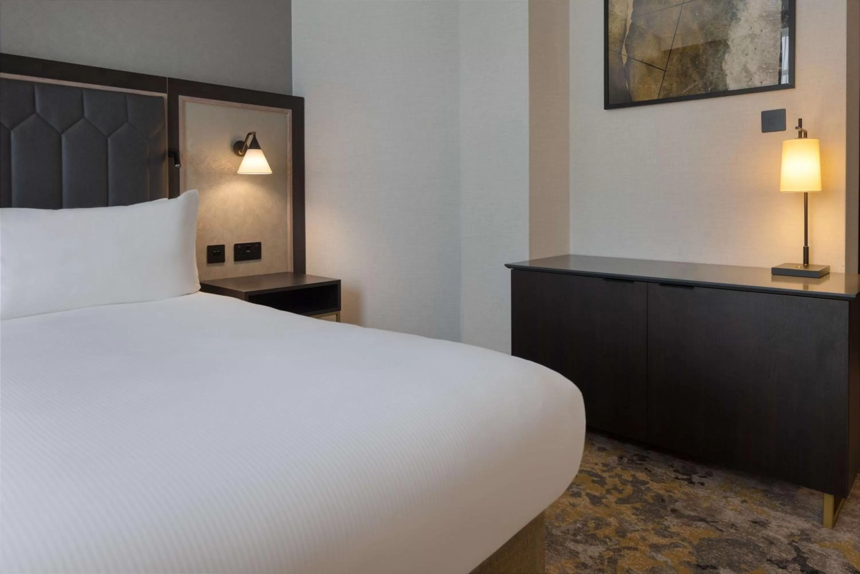 Bed in Hilton Cardiff