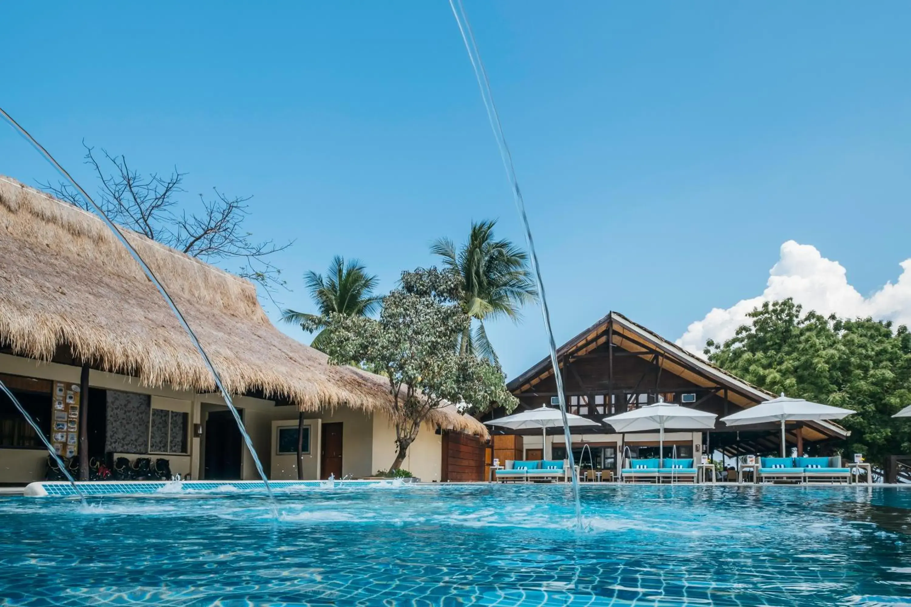 Swimming pool, Property Building in Club Paradise Resort