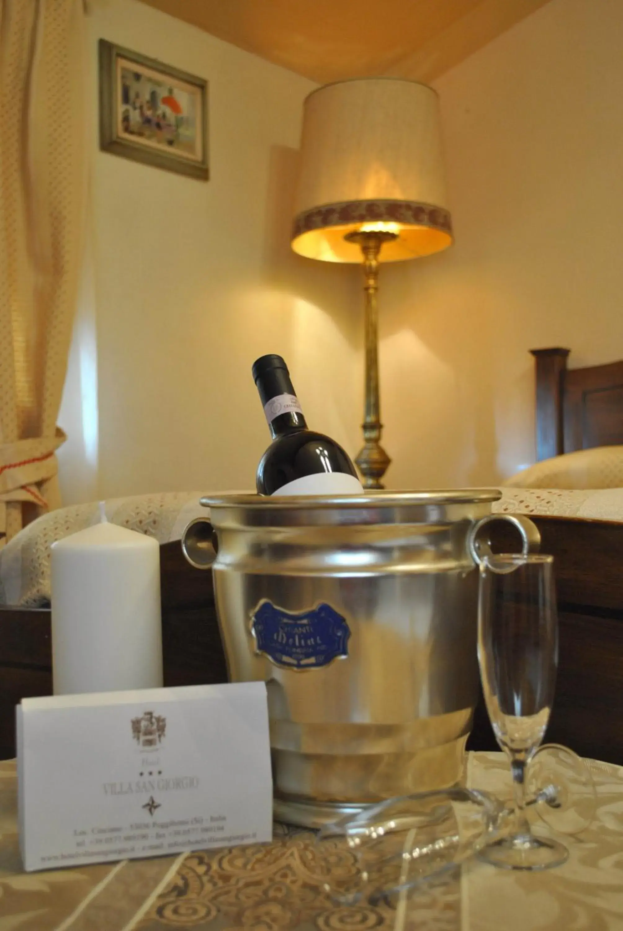 Decorative detail, Drinks in Hotel Villa San Giorgio