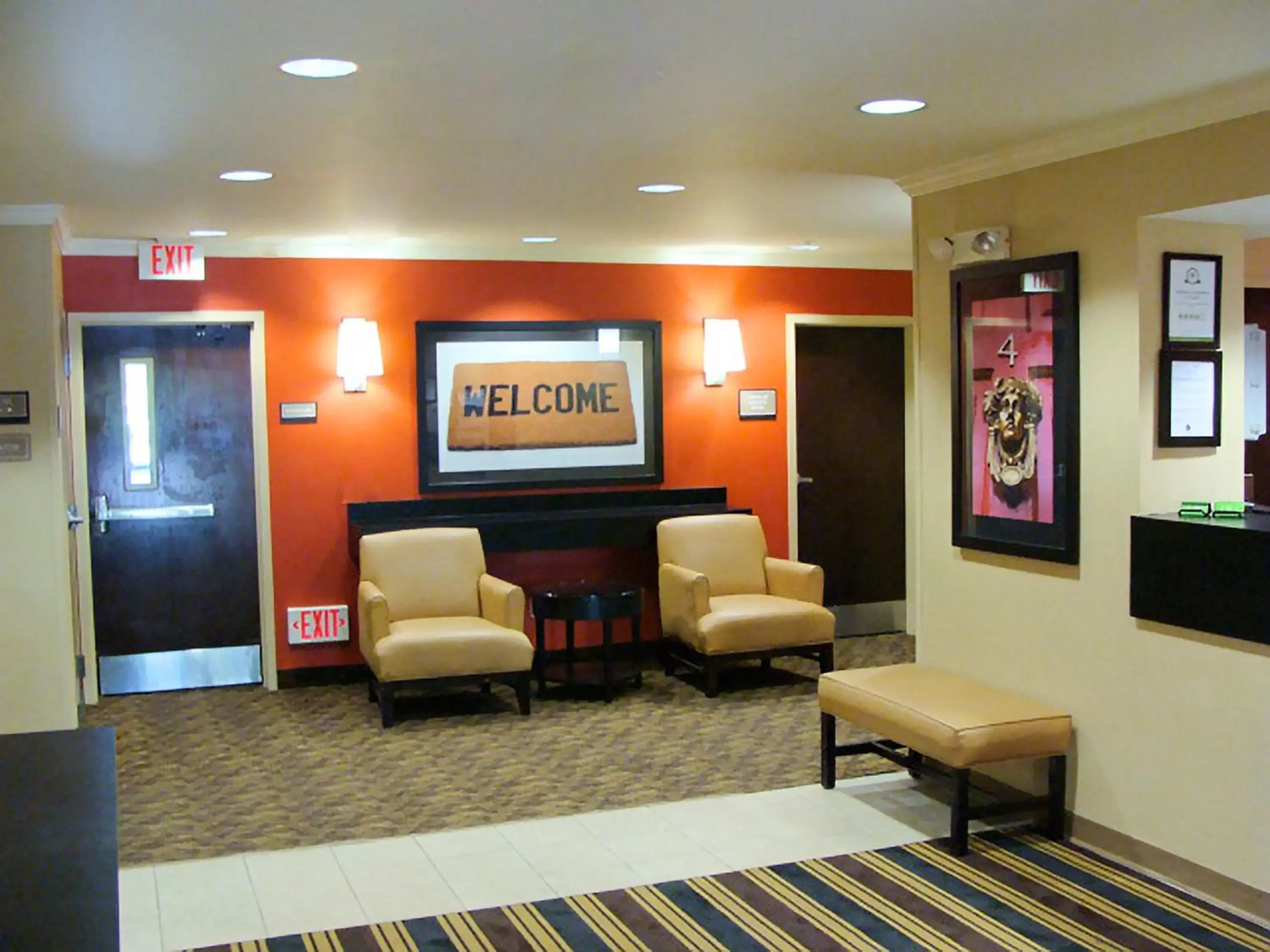 Lobby or reception, Lobby/Reception in Extended Stay America Suites - Elizabeth - Newark Airport