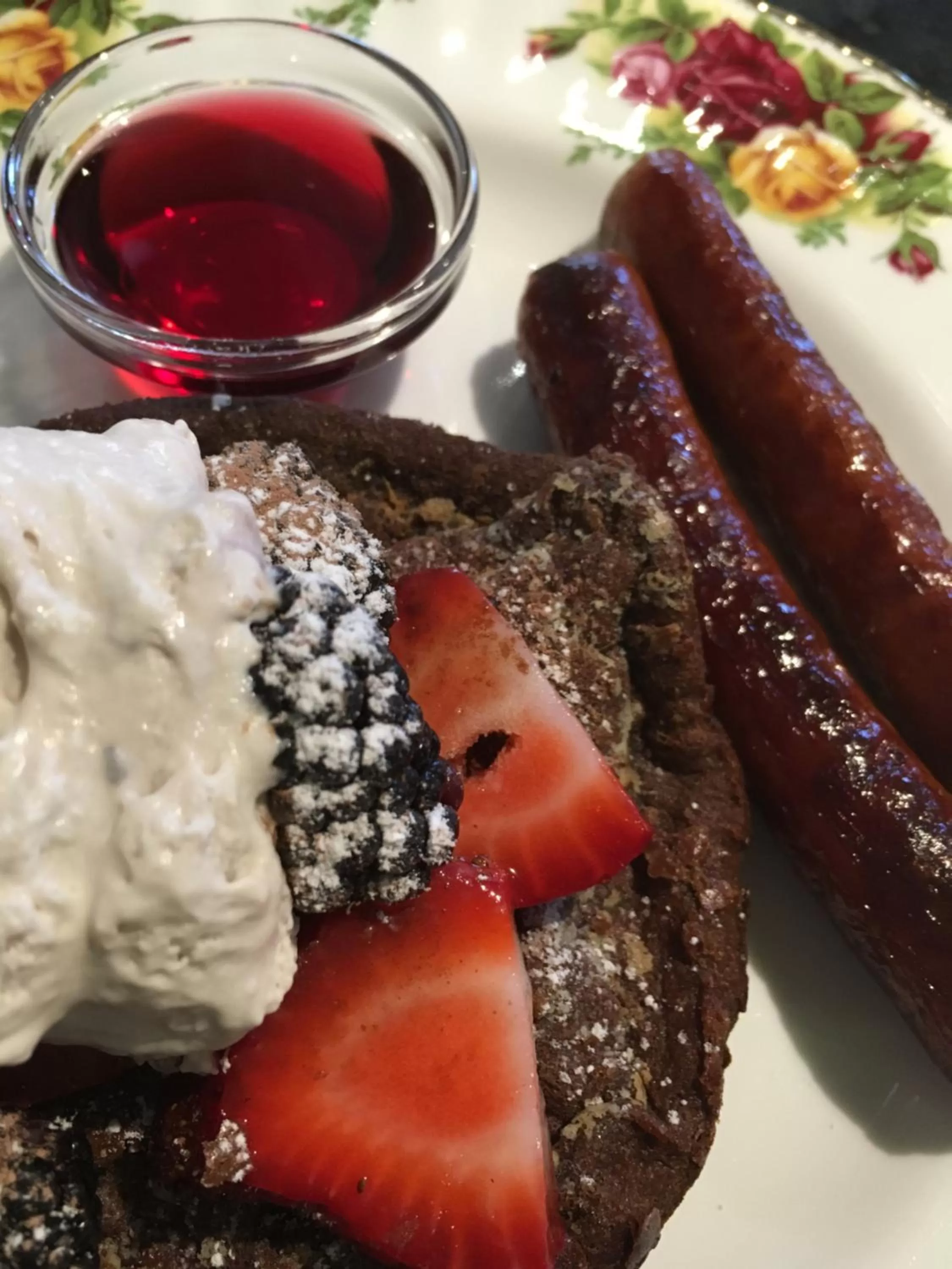 English/Irish breakfast in Les Trois Erables Boutique Inn