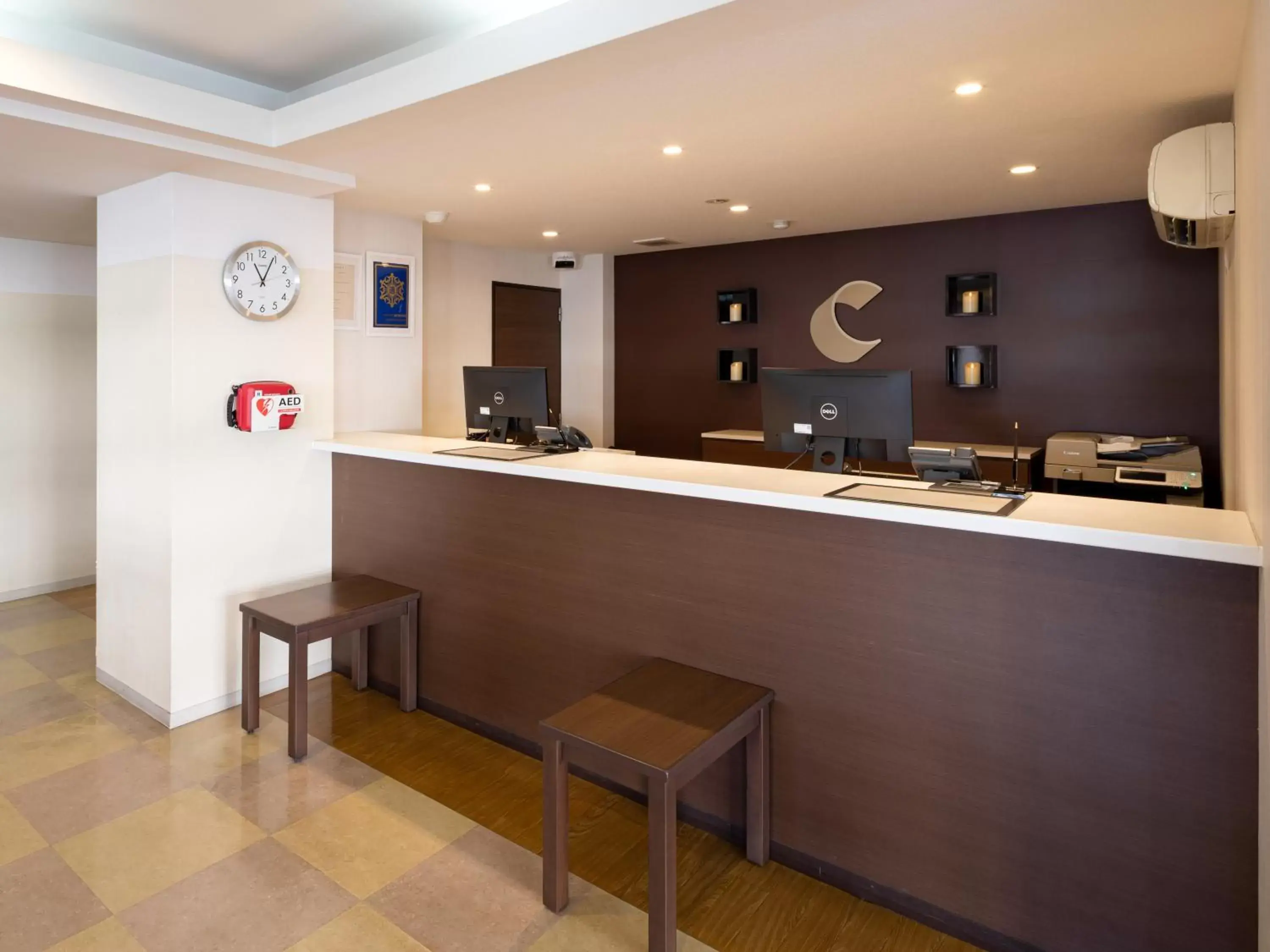 Lobby or reception in Comfort Inn Omihachiman