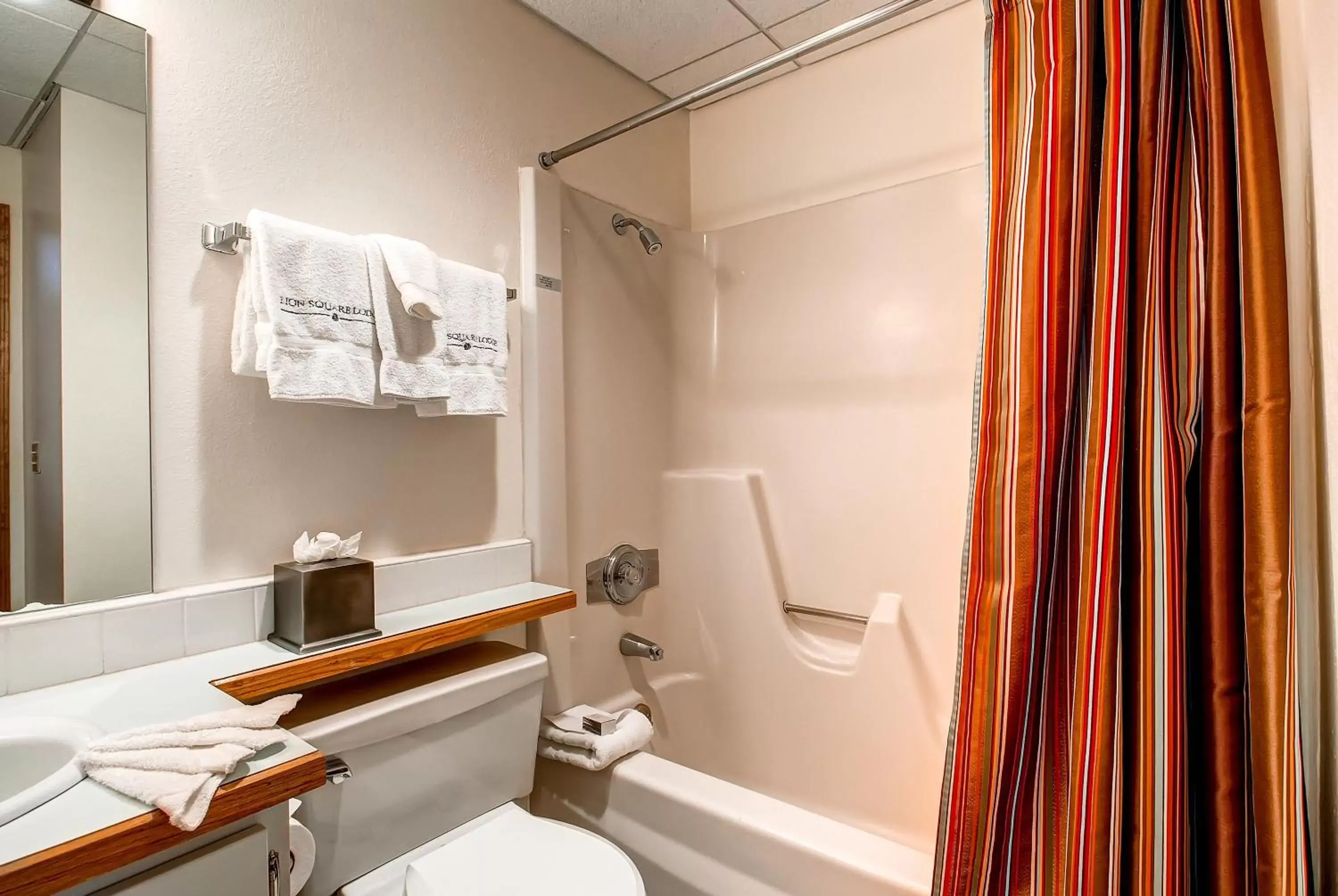 Shower, Bathroom in Lion Square Lodge