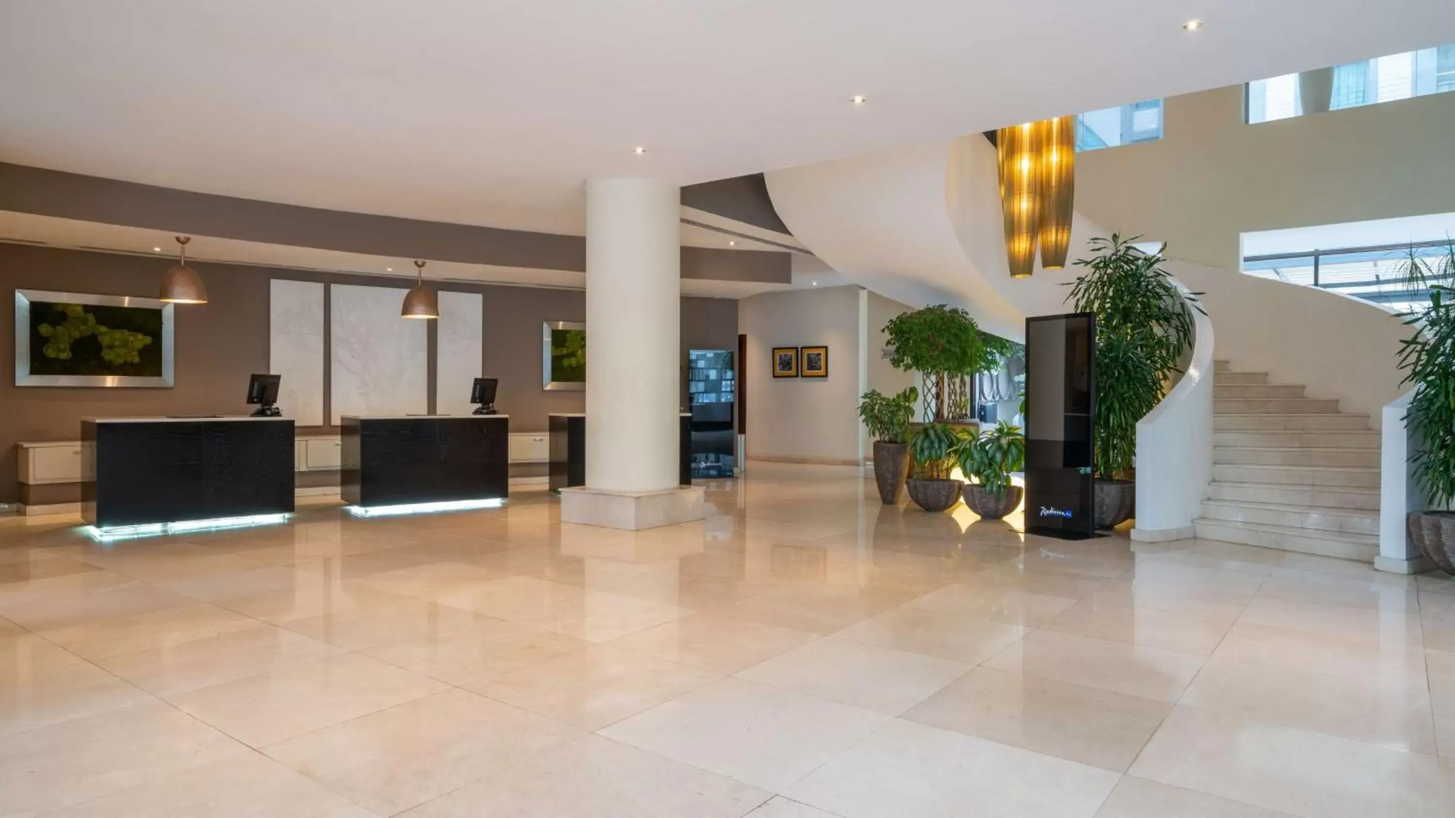 Lobby or reception in Radisson Blu Hotel, Addis Ababa Lobby or reception in Radisson Blu Hotel, Addis Ababa