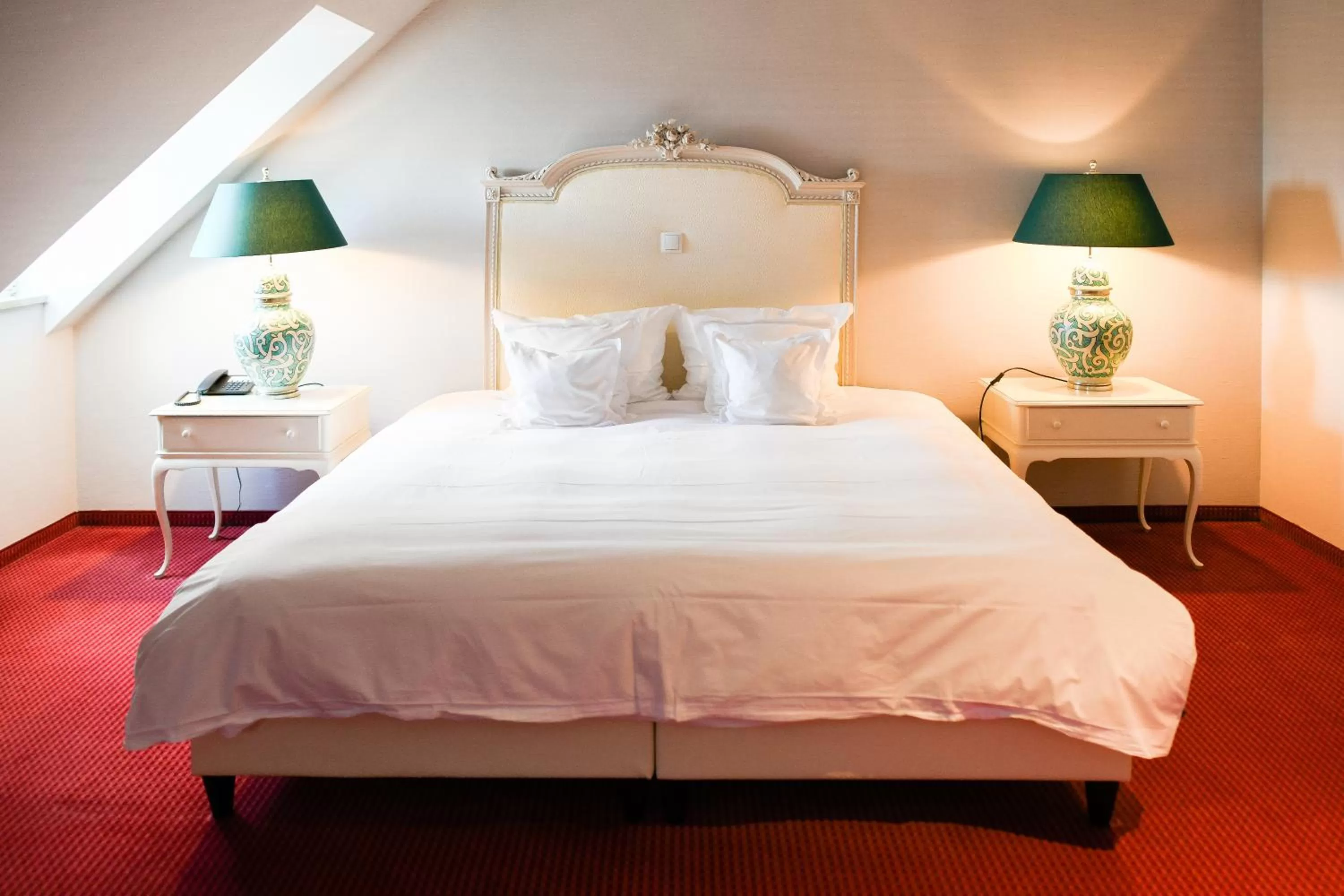 Bed in Hotel Bamberger Hof Bellevue