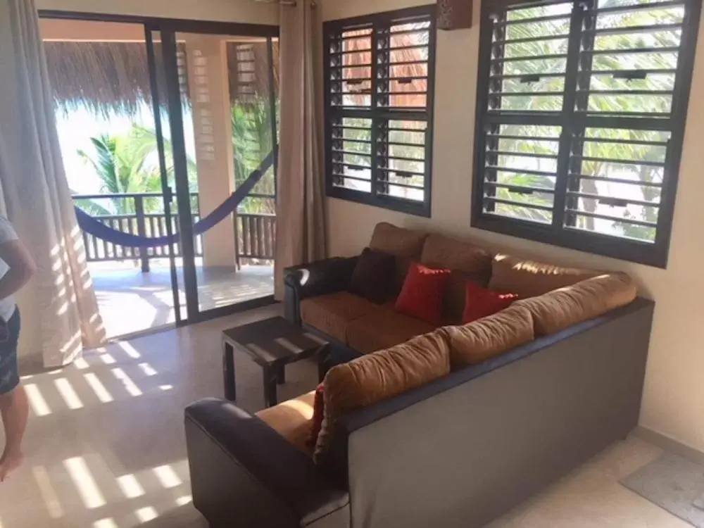 Seating Area in Nah Uxibal Villa and Casitas