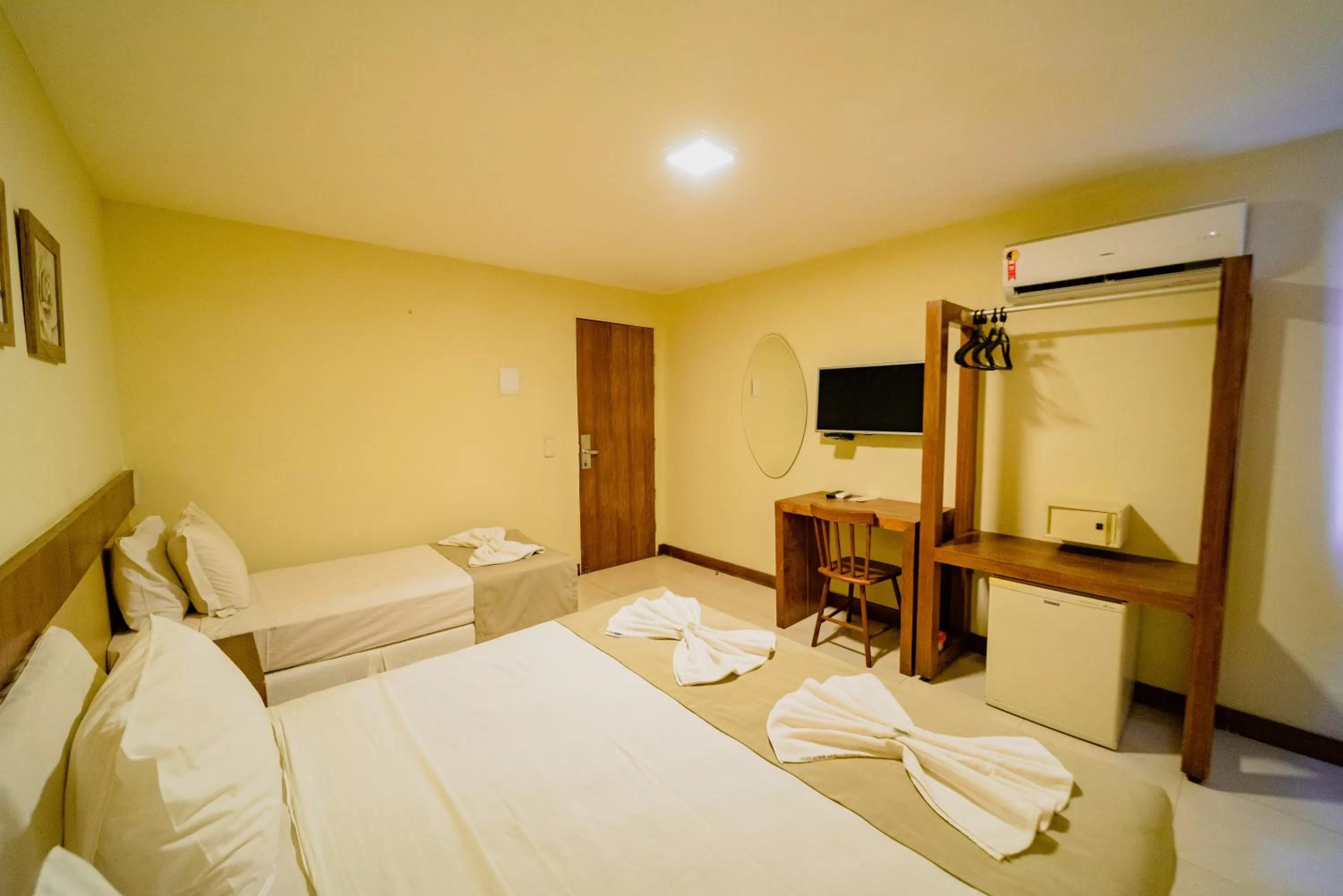 Bed in Fortmar Hotel