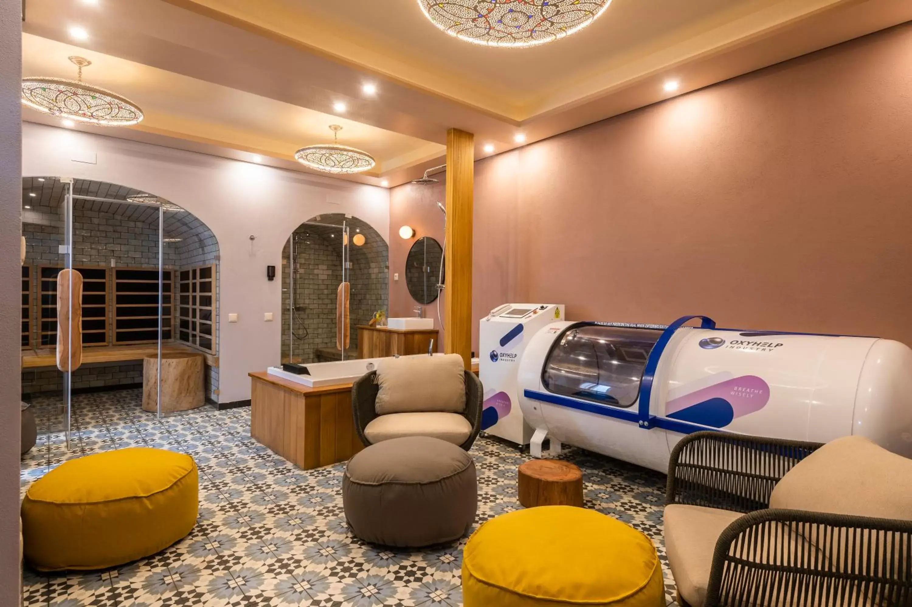 Spa and wellness centre/facilities in Vila Origens Boutique Hotel Albufeira – Adults Only