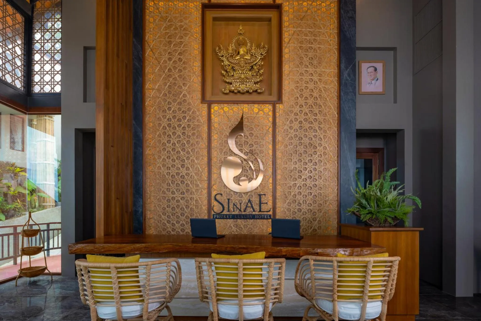 Lobby or reception in SINAE Phuket Luxury Hotel