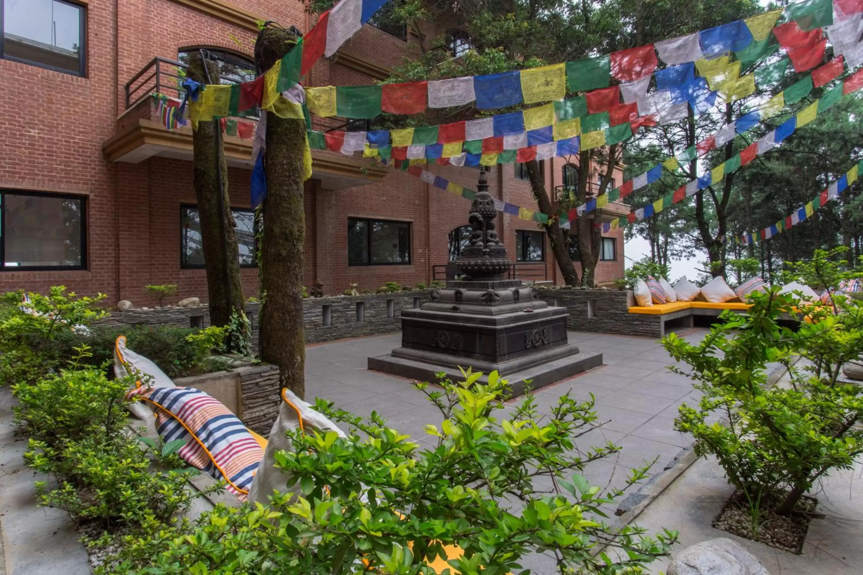 Patio in Club Himalaya, by ACE Hotels