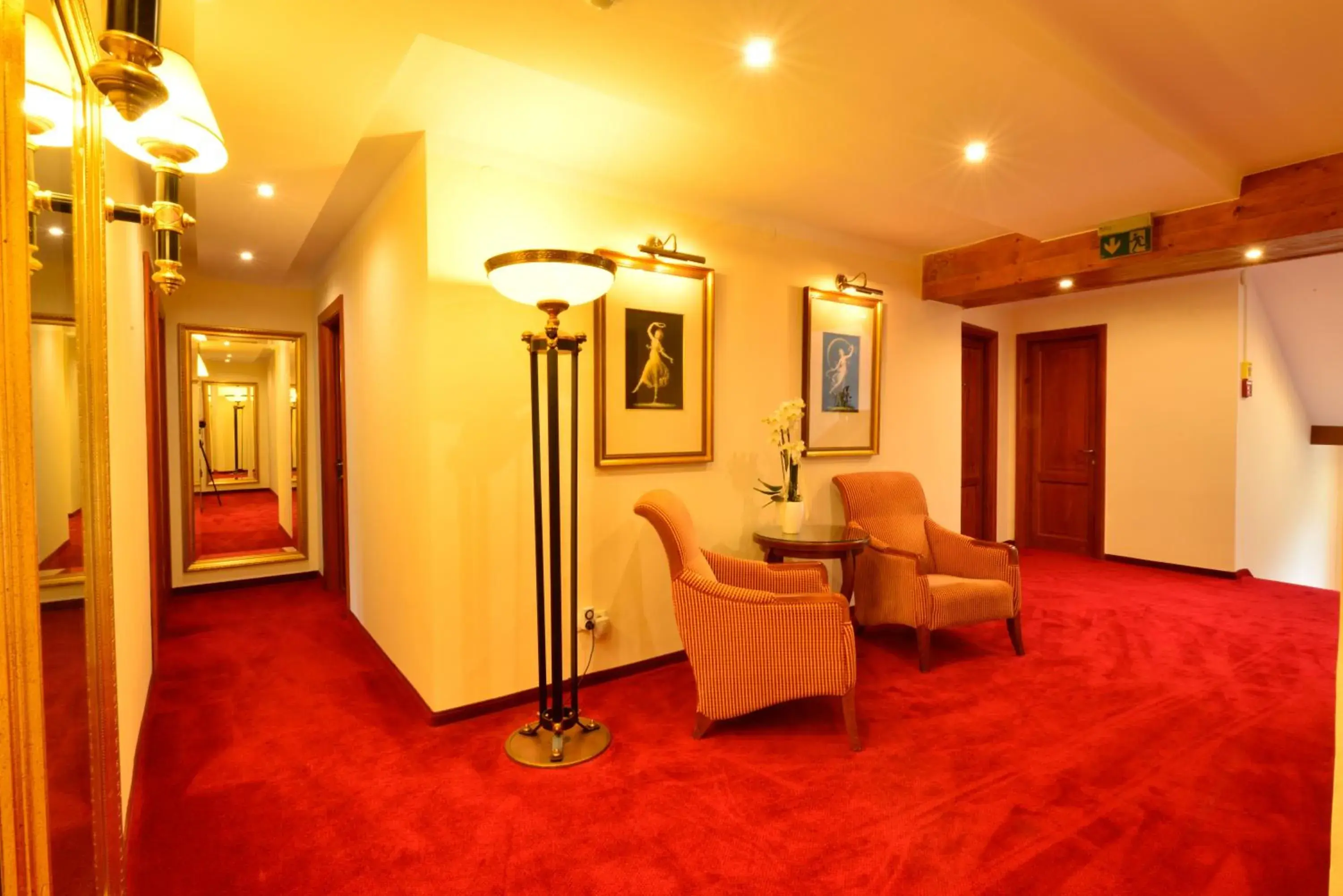 Decorative detail, Seating Area in Hotel Beretta