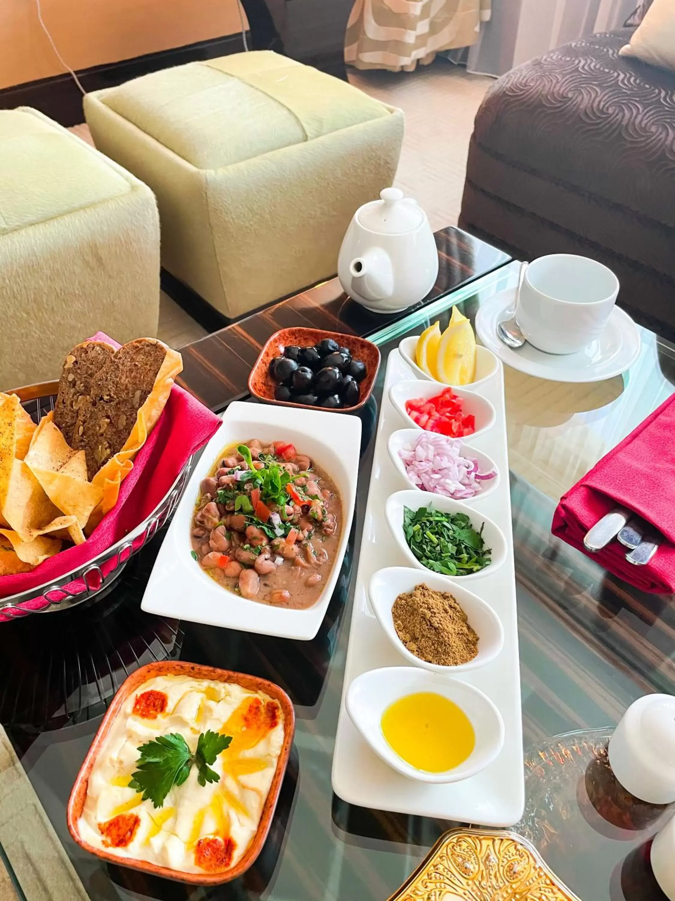 Food in Mövenpick Grand Al Bustan Food in Mövenpick Grand Al Bustan