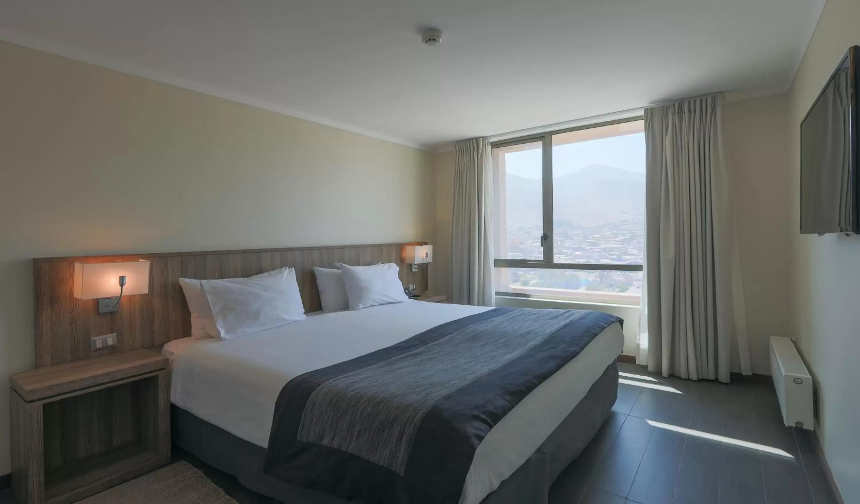 Bed in Hotel Atacama Suites