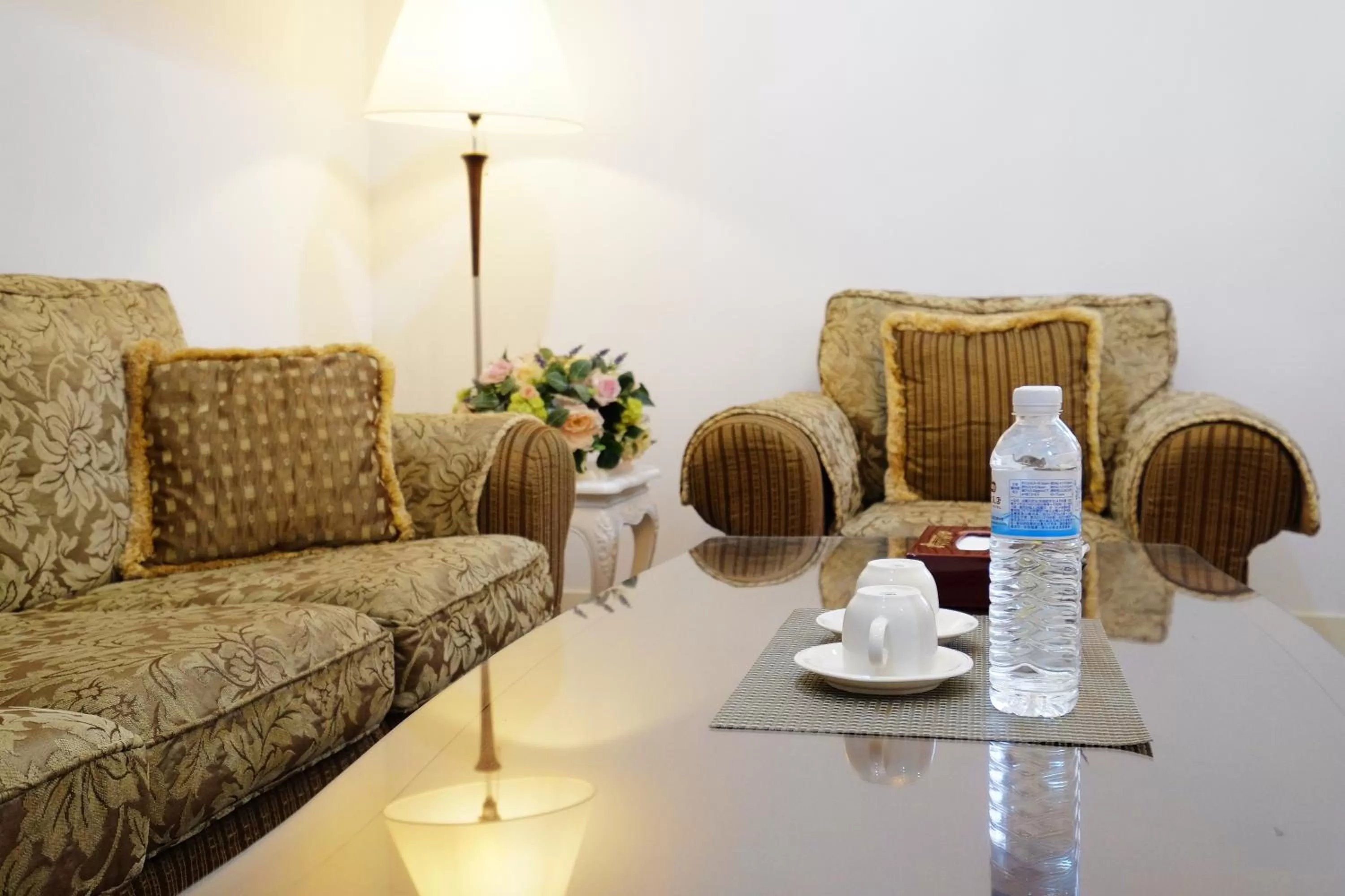 Living room in Dynasty Hotel