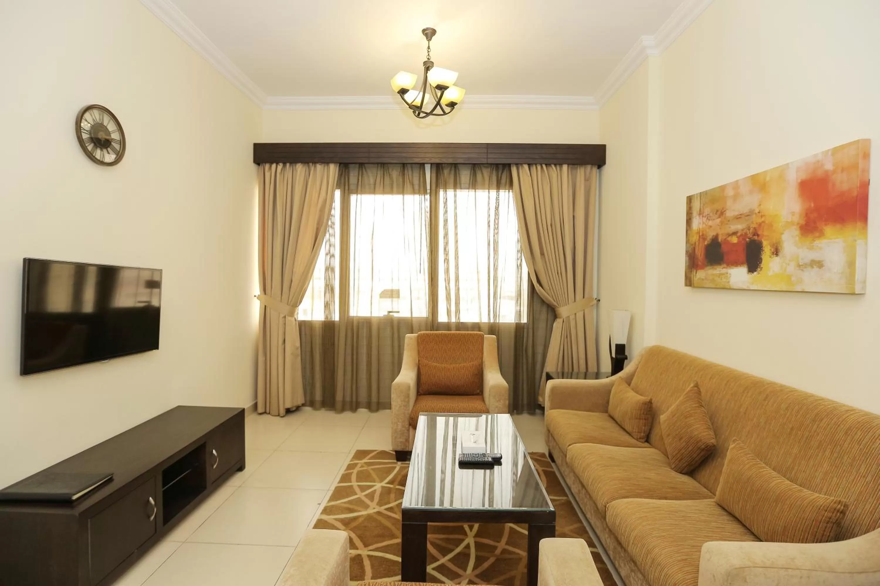 Living room in Ivory Grand Hotel Apartments