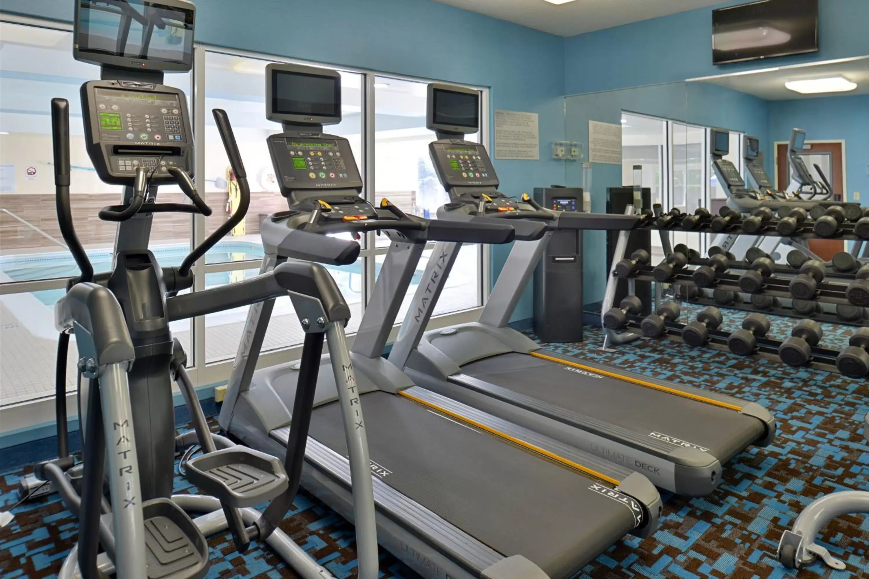 Fitness centre/facilities, Fitness Center/Facilities in Fairfield Inn & Suites Louisville North
