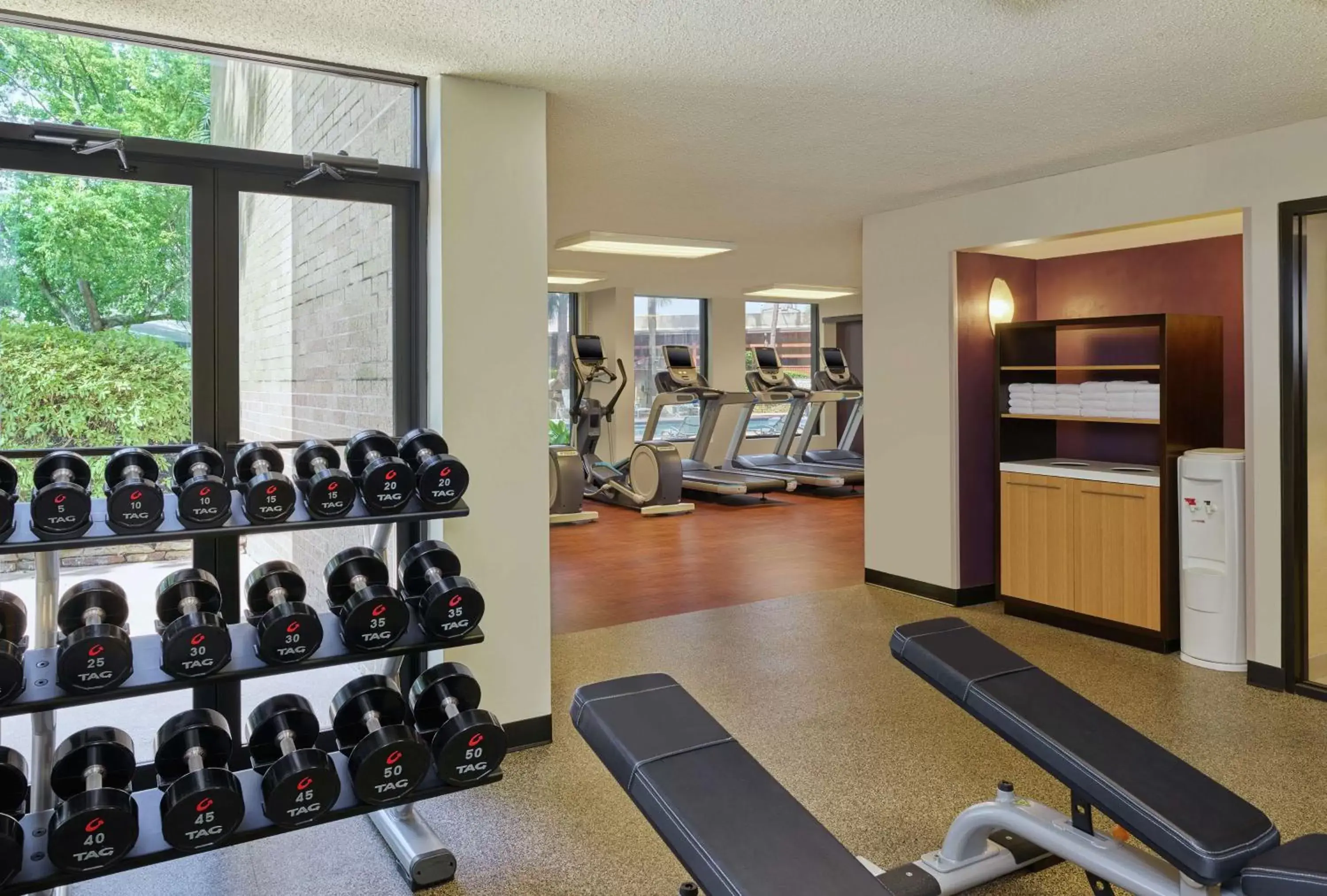 Fitness centre/facilities, Fitness Center/Facilities in DoubleTree by Hilton Houston Intercontinental Airport