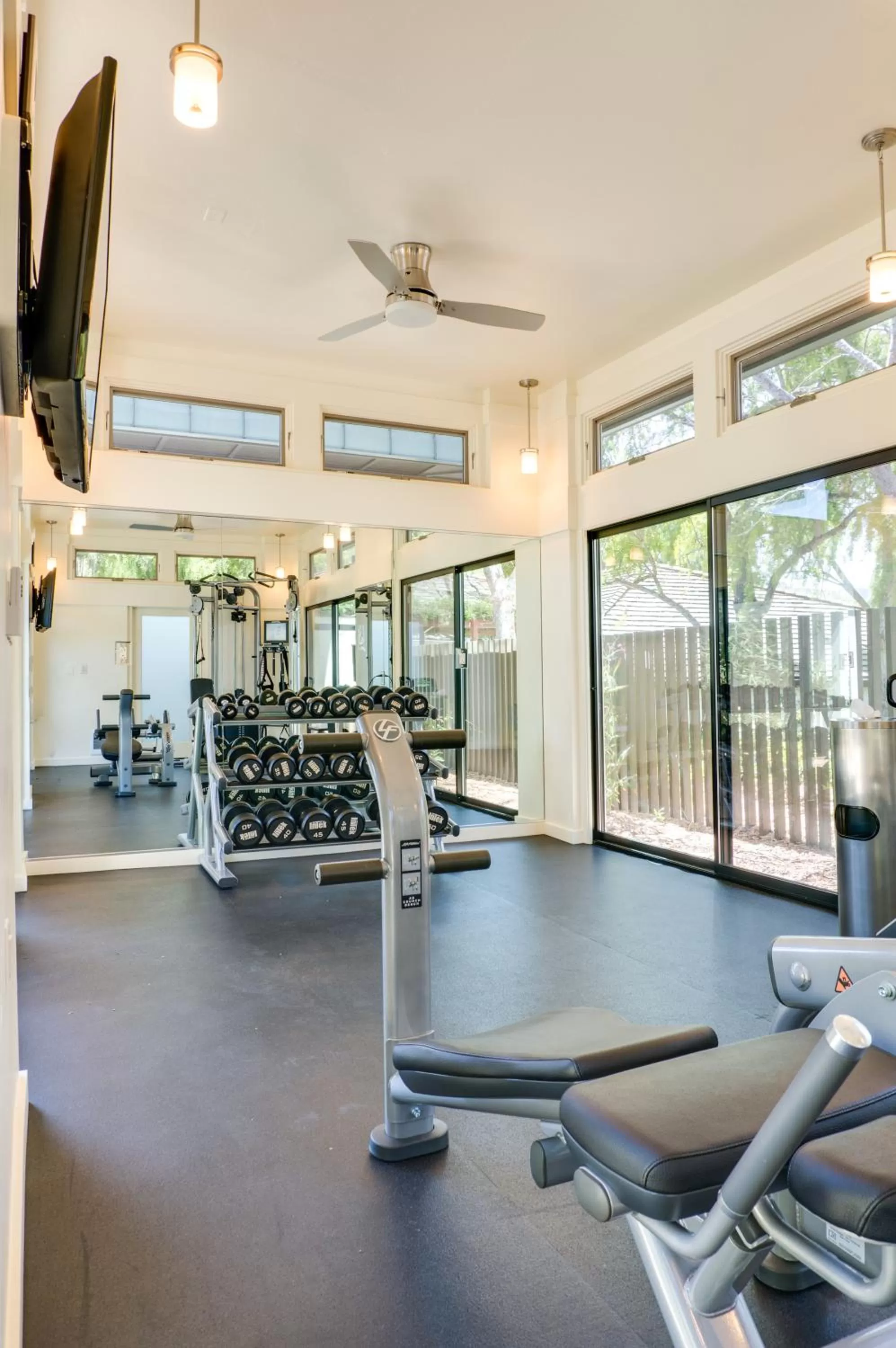 Fitness centre/facilities in The Quail Lodge