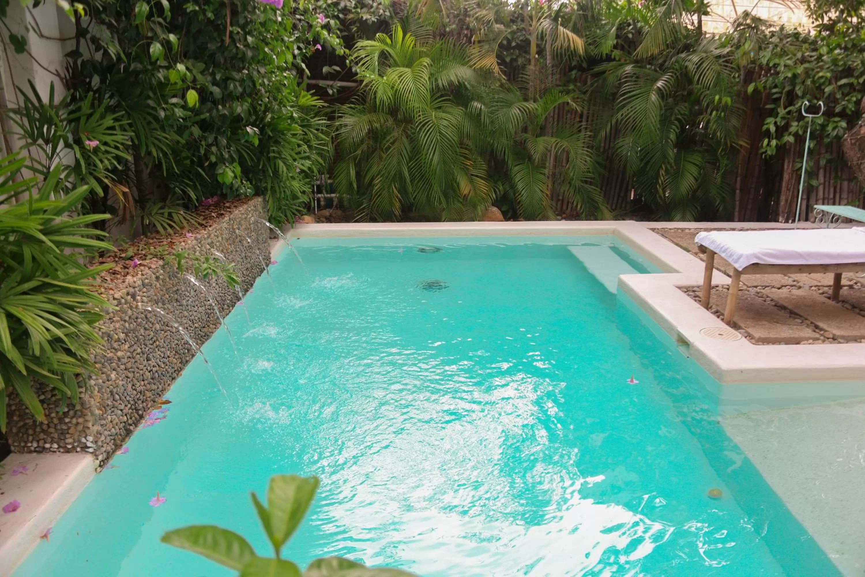Swimming pool in Hotel Boutique Casa Rosalía