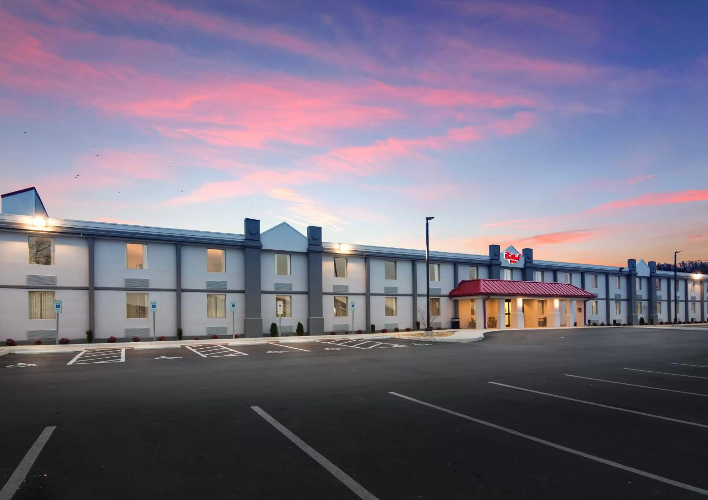 Property building in Red Roof Inn Chester