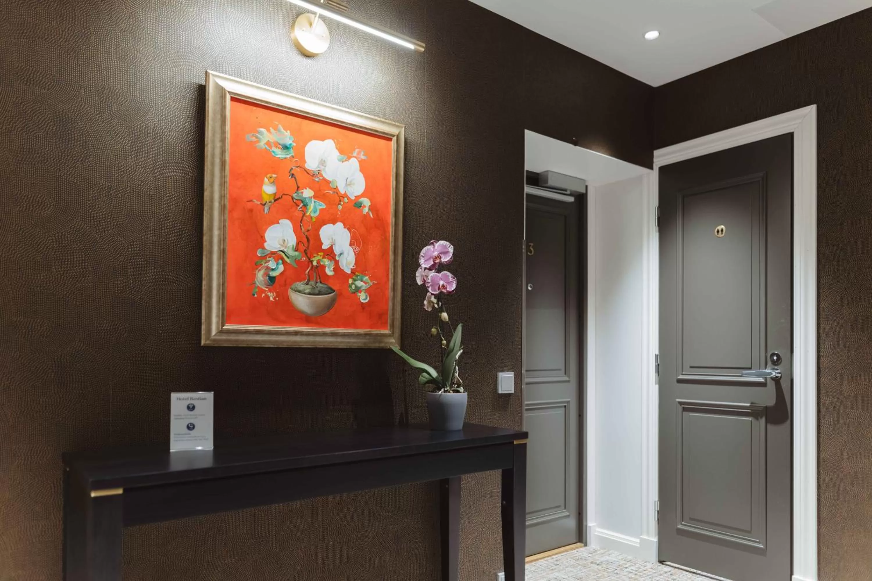 Decorative detail in Hotel Bastian