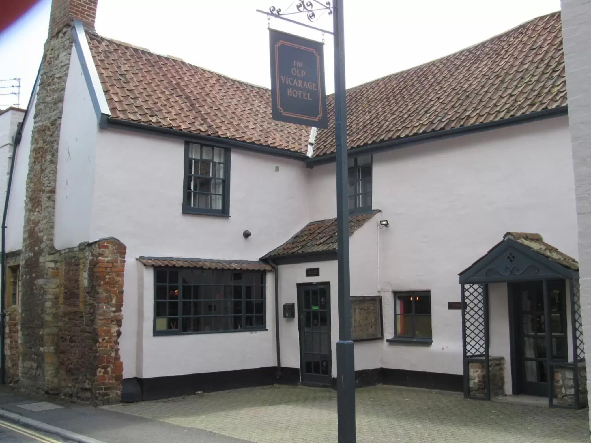 Property Building in The Old Vicarage Hotel & Restaurant