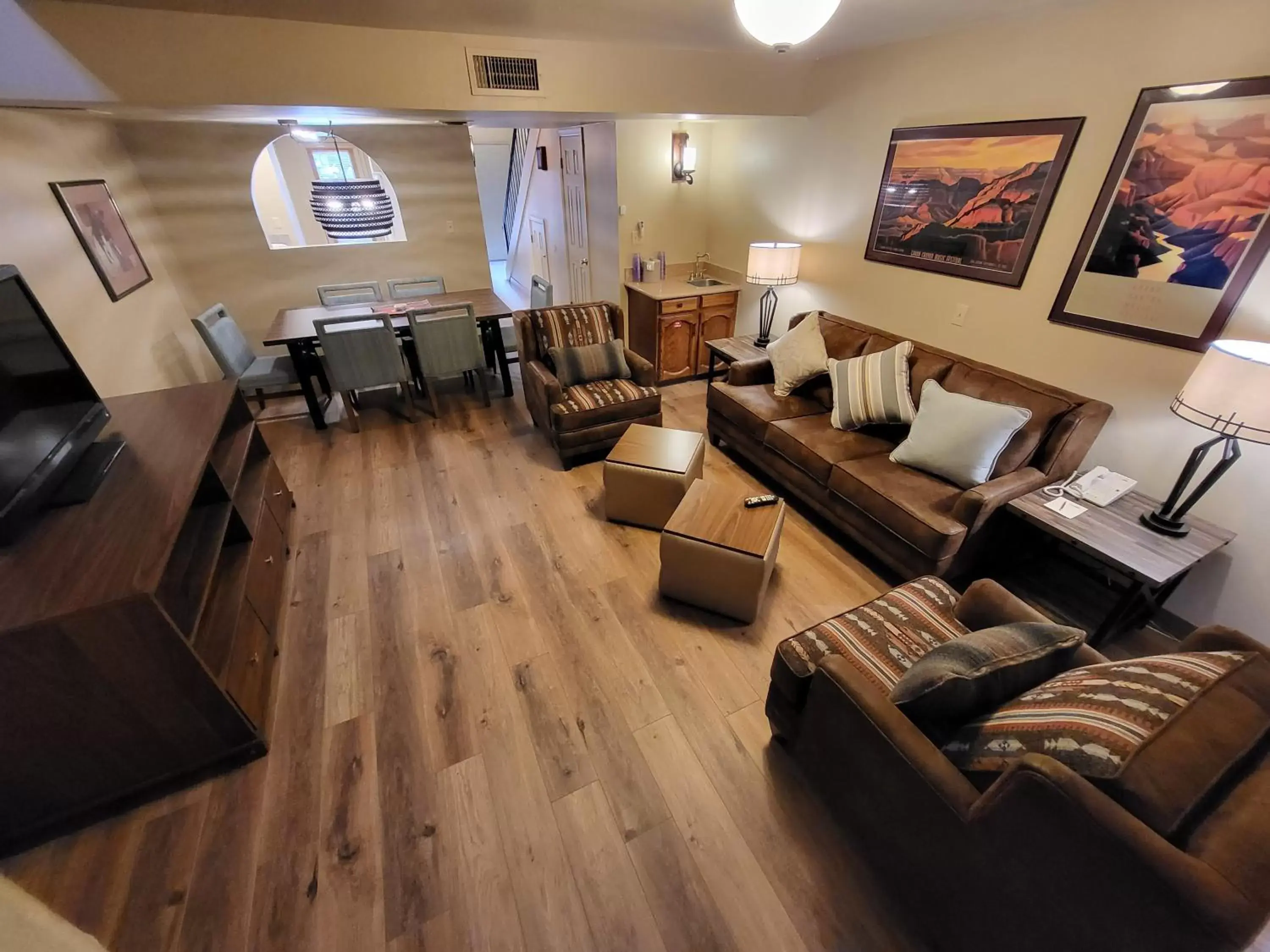 Living room, Seating Area in Villas of Sedona, a VRI resort