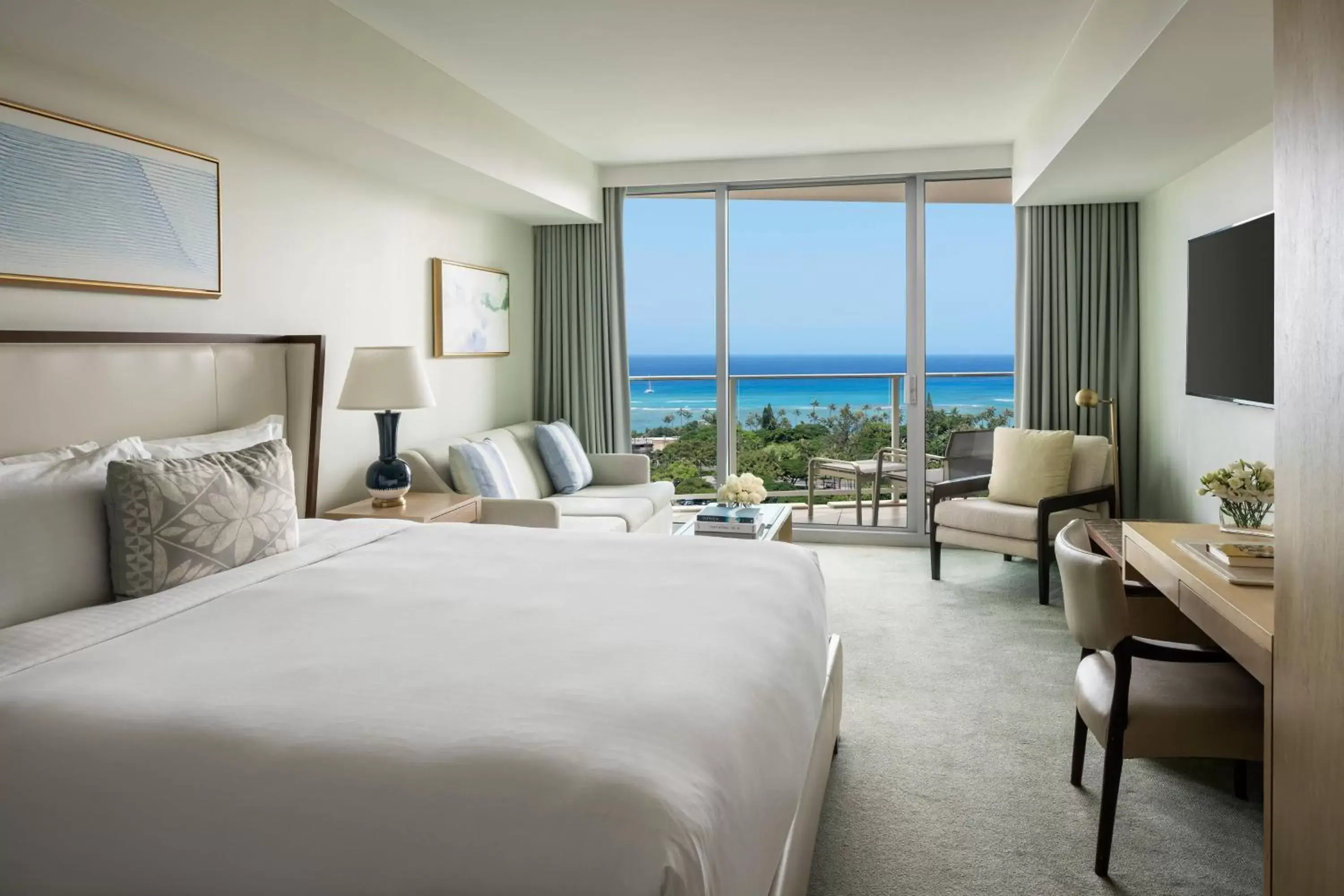 Photo of the whole room in The Ritz-Carlton Residences, Waikiki Beach Hotel