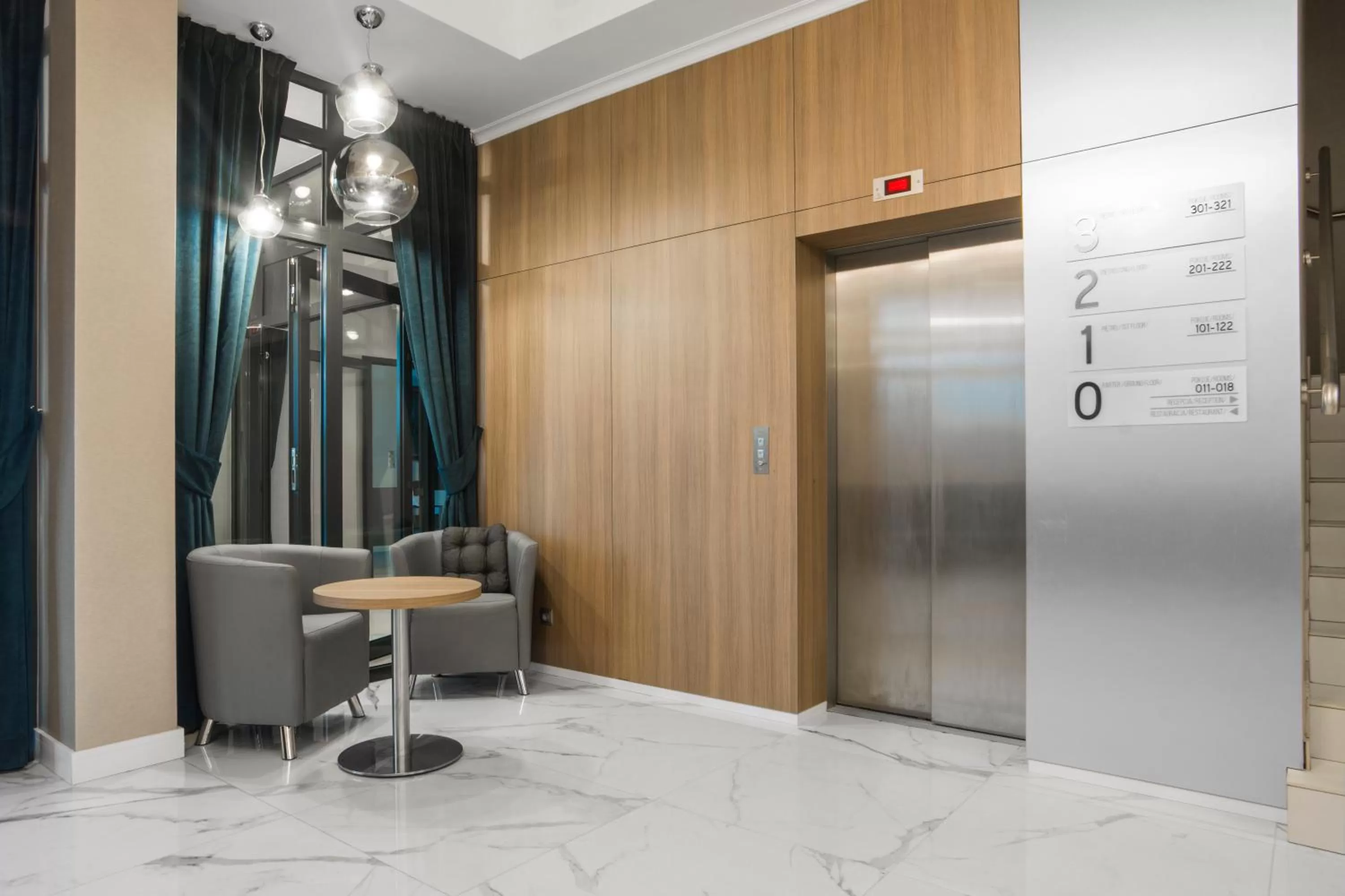 Lobby or reception in Hotel Urbi