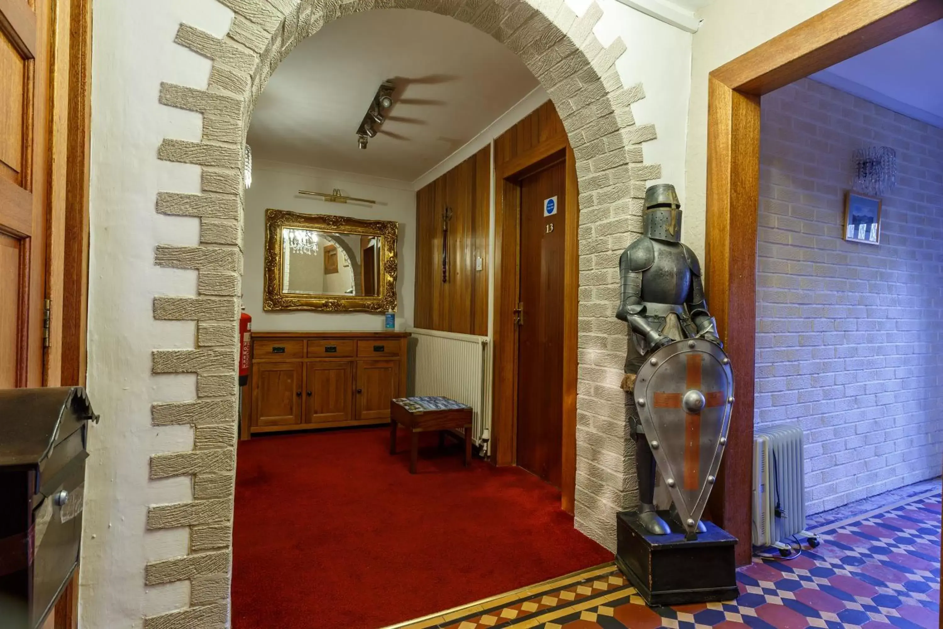 Lobby or reception in Castle Walk Bed & Breakfast