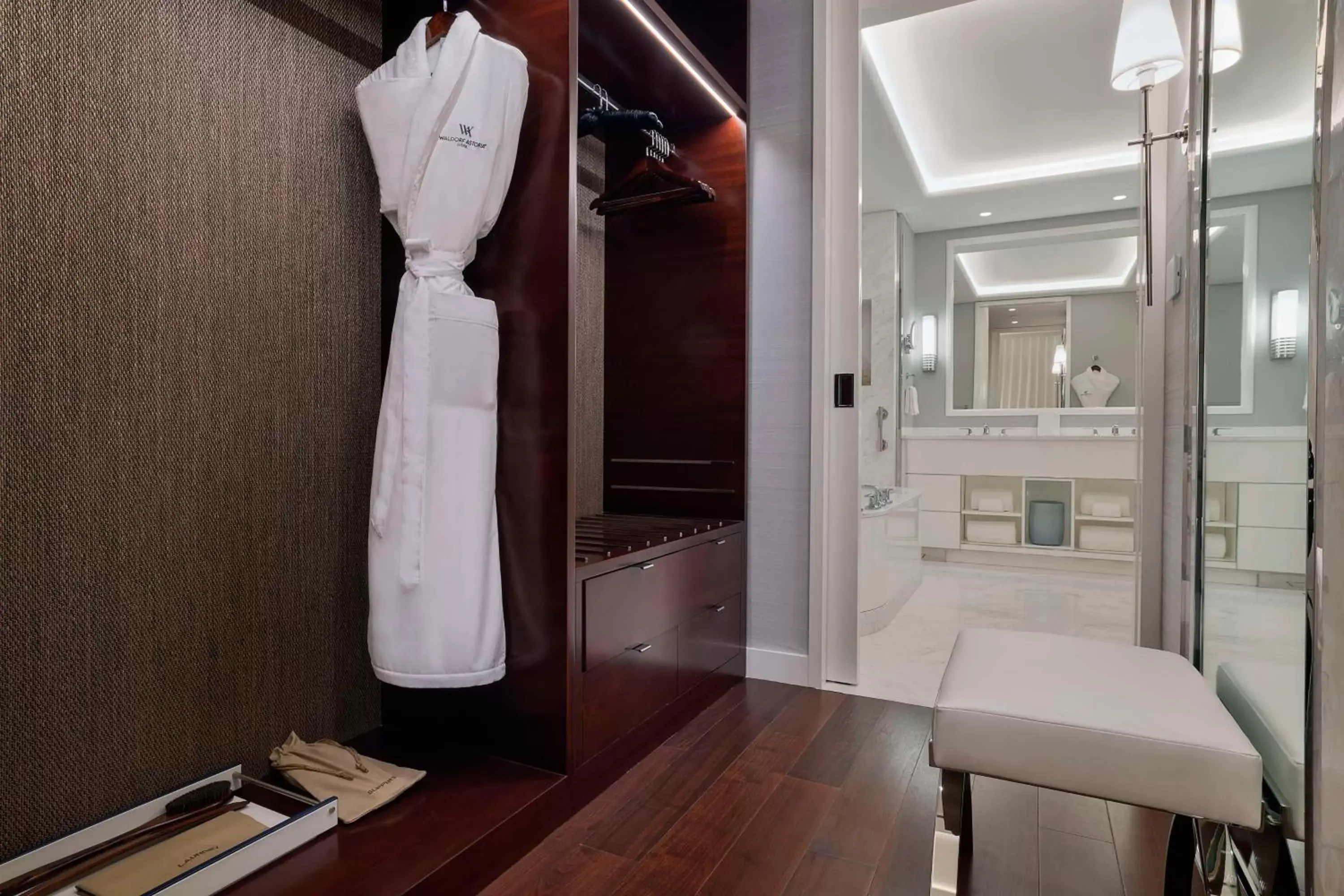 Bathroom in Waldorf Astoria Lusail, Doha
