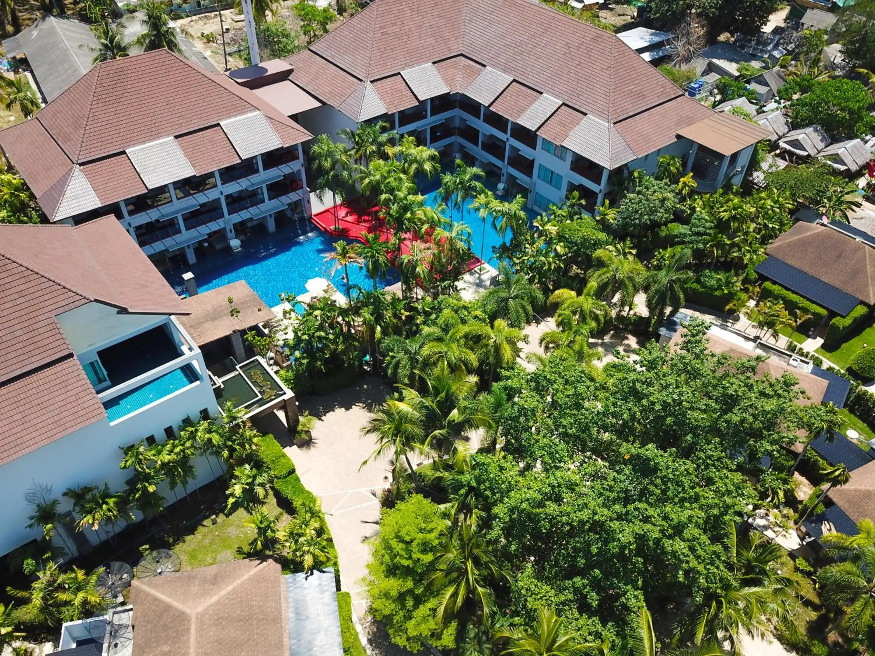 Property building, Bird's-eye View in Lanta Sand Resort & Spa