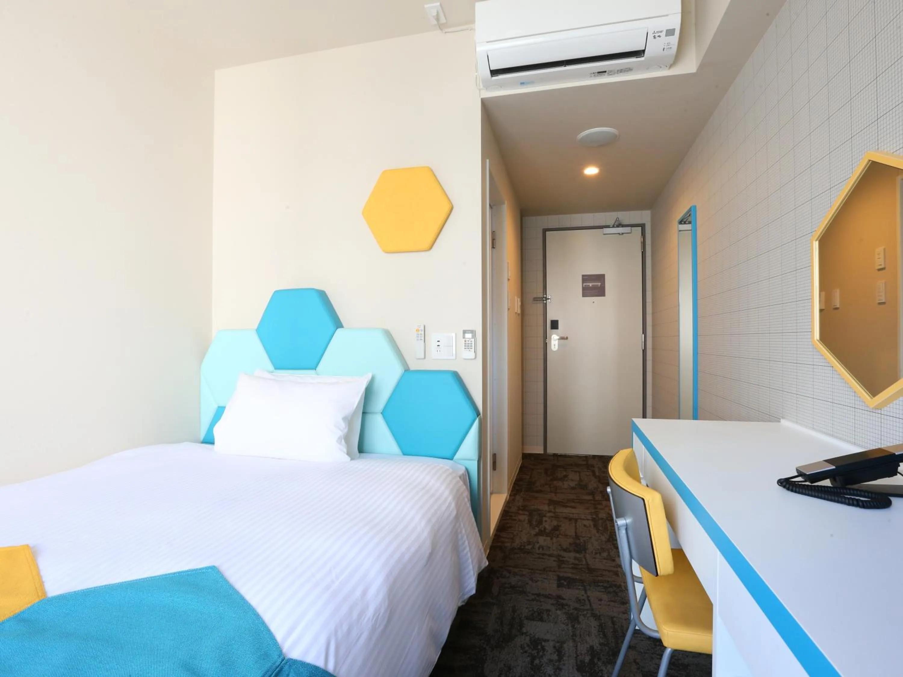 Bed in KOKO HOTEL Higashiosaka - formerly Hotel Wing International Select Higashi Osaka