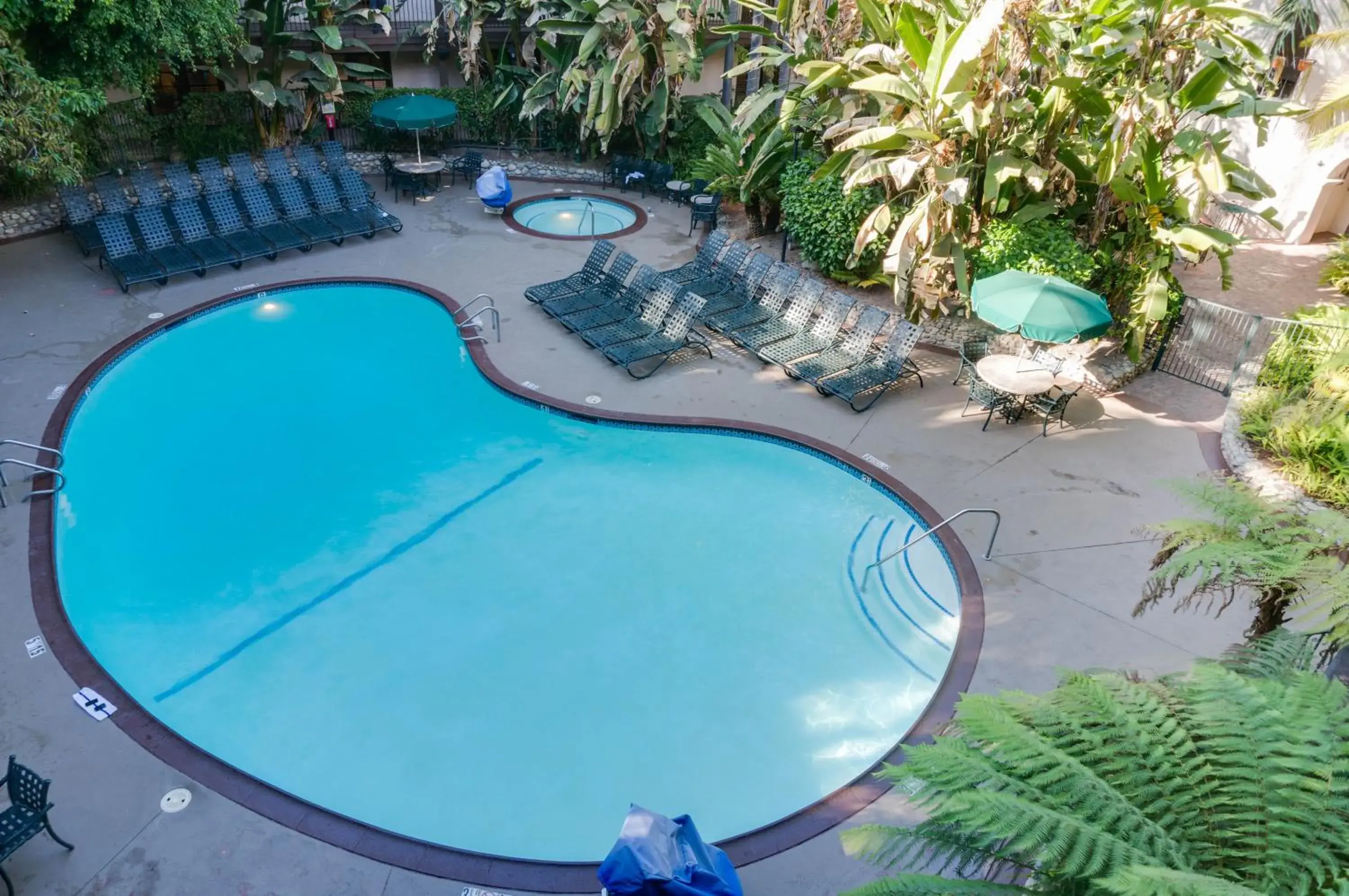 Pool View in Buena Park Grand Hotel & Suites